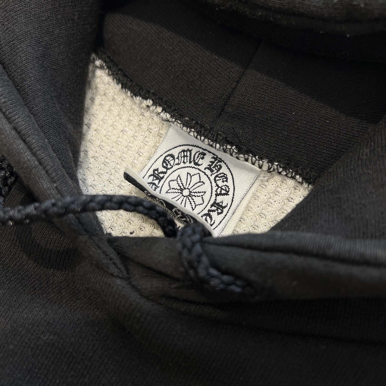 CHROME HEARTS OLD FUCK YOU Horseshoe Pullover Hoodie Size M クロム