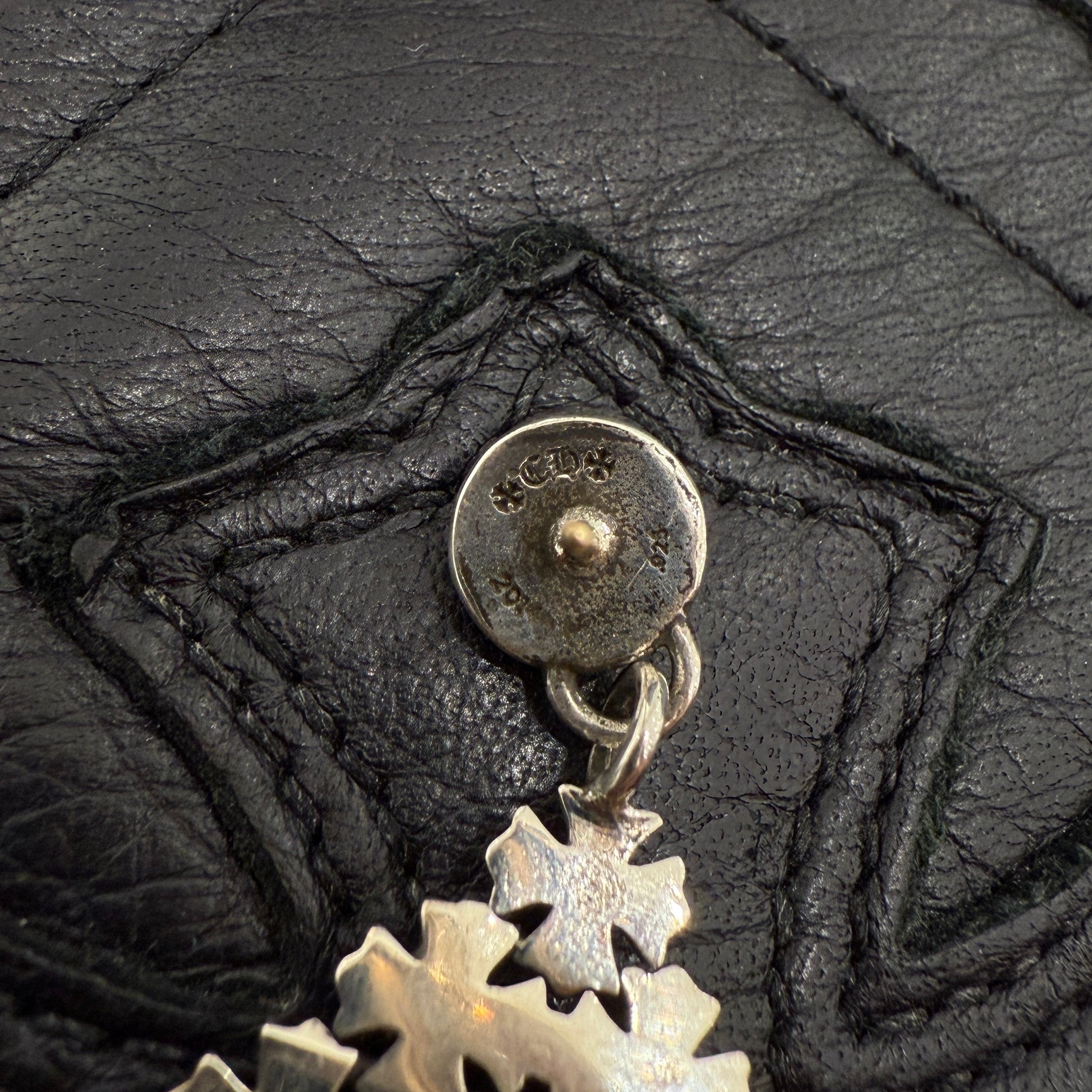 CHROME HEARTS Chain Maille CH Plus Earring クロムハーツ チェーンメイル CHプラス ピアス シルバー925