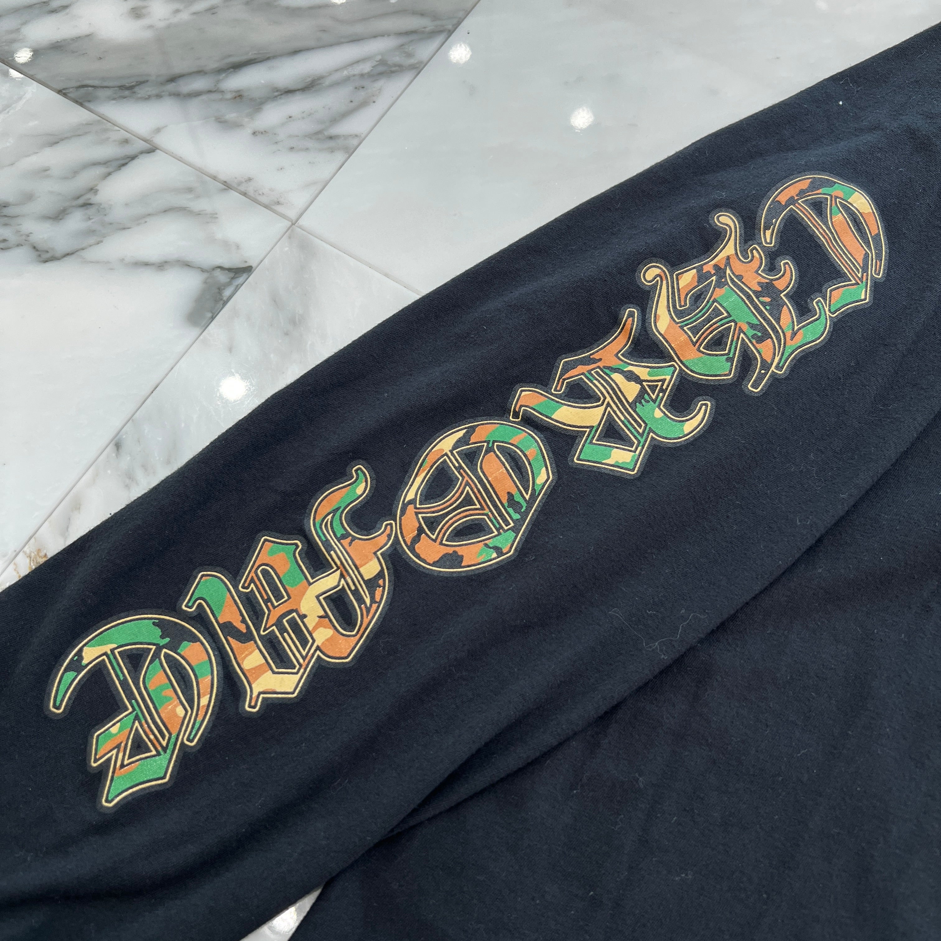 CHROME HEARTS Camo Horseshoe Long Sleeve Tee Size M クロムハ―ツ カモ ホースシュー ロングスリーブTシャツ サイズM