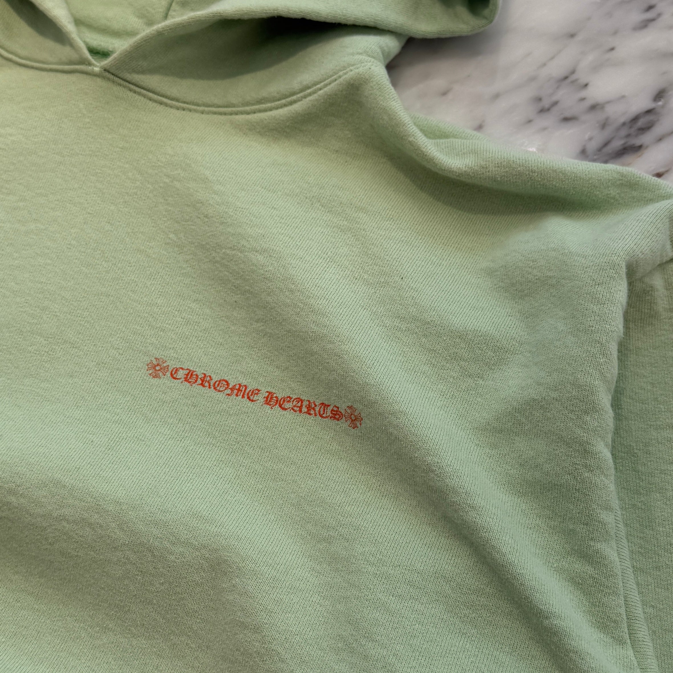 CHROME HEARTS × MATTY BOY PPO SEAFORM GRN Pullover Hoodie Size L クロムハーツ × マッティボーイ PPO シーフォーム プルオーバーフーディ サイズL