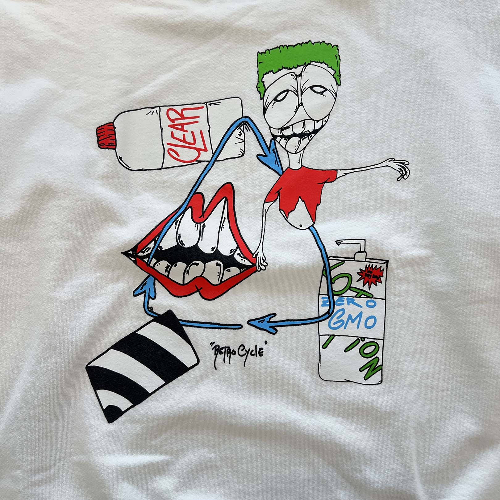 CHROME HEARTS × MATTY BOY RETRO CYCLE Sweatshirt Size L クロムハーツ × マッティボーイ レトロサイクル スウェットシャツ サイズL