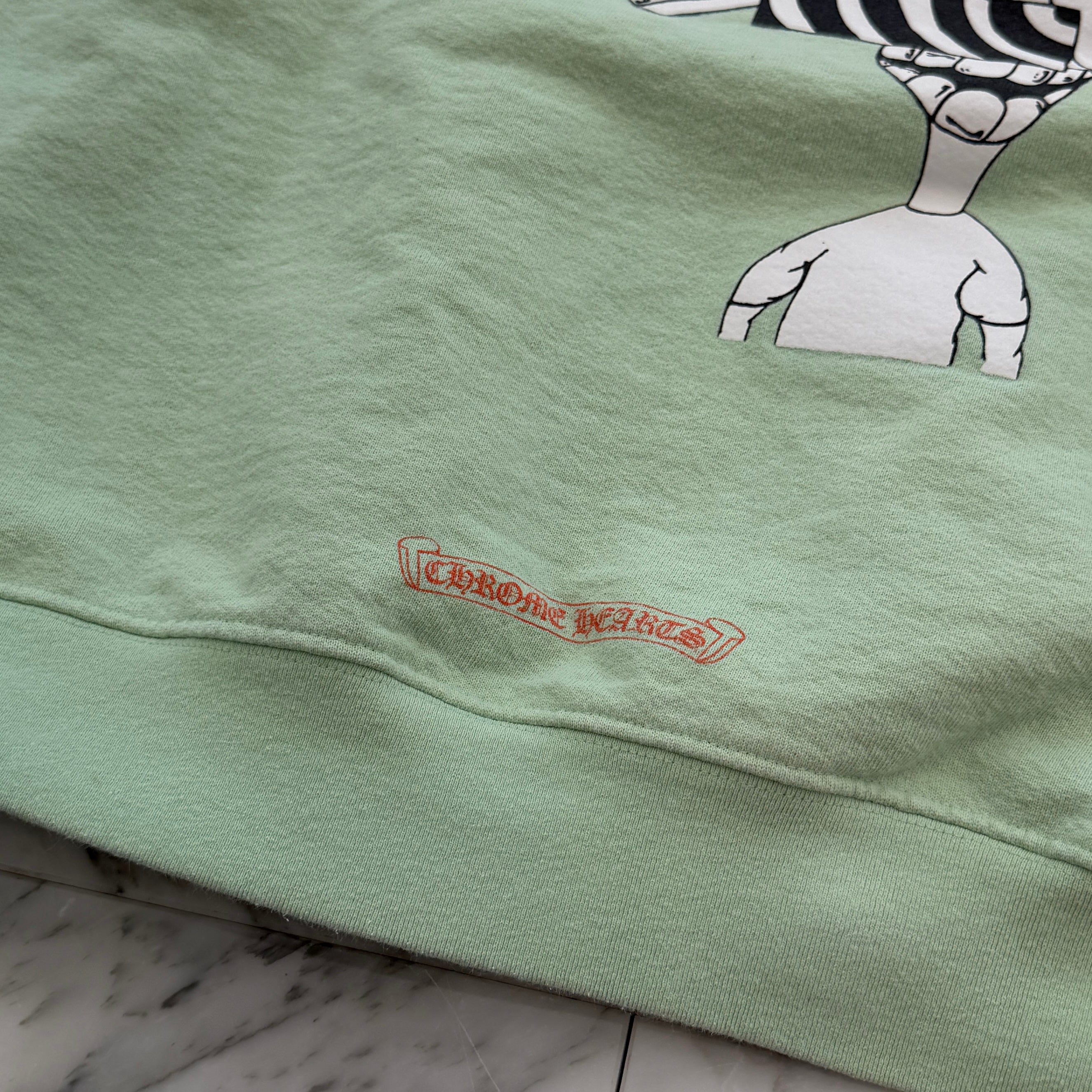 CHROME HEARTS × MATTY BOY PPO SEAFORM GRN Pullover Hoodie Size L クロムハーツ × マッティボーイ PPO シーフォーム プルオーバーフーディ サイズL