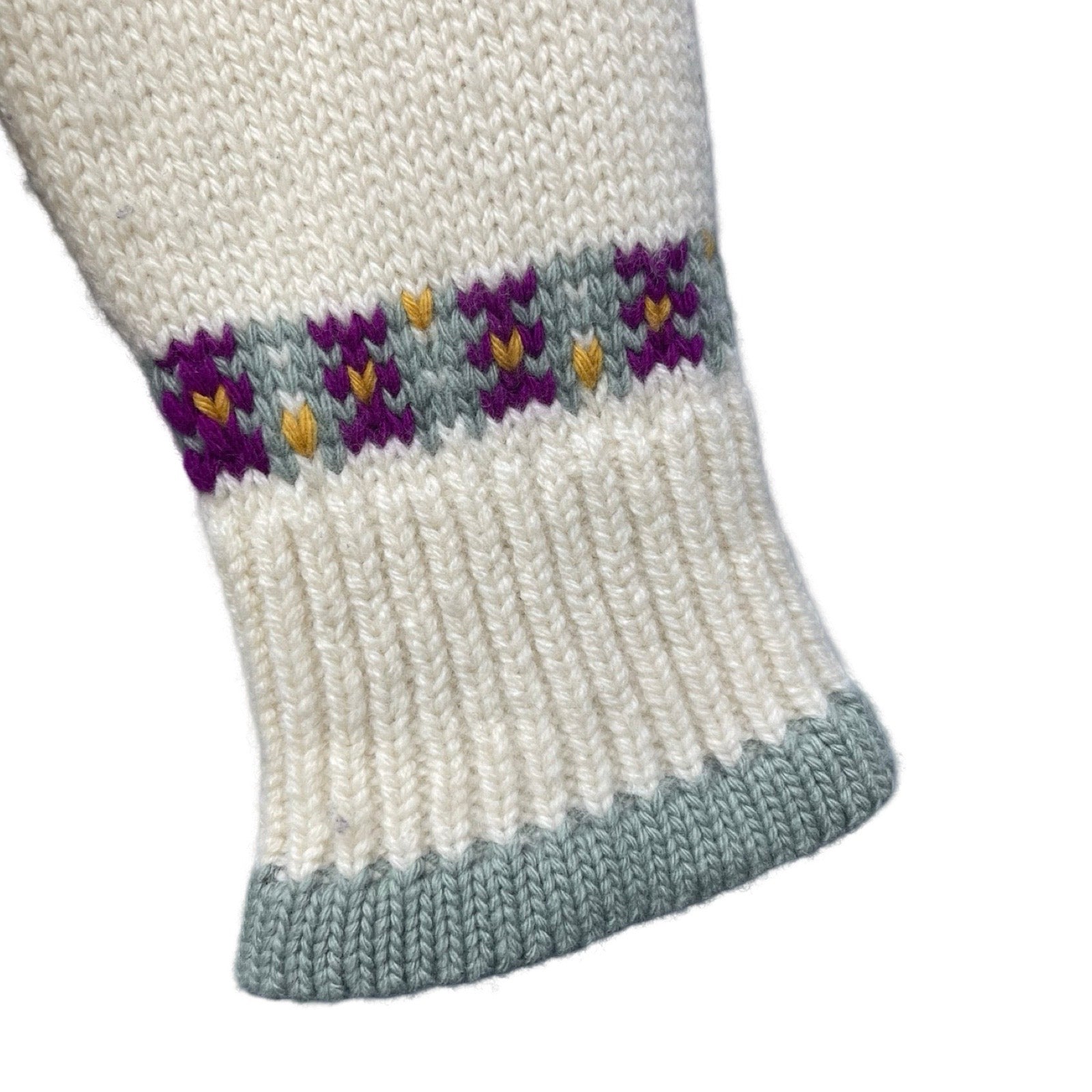 CHANEL 2021SS Nordic Wool Sweater P59806K07806 Size 44