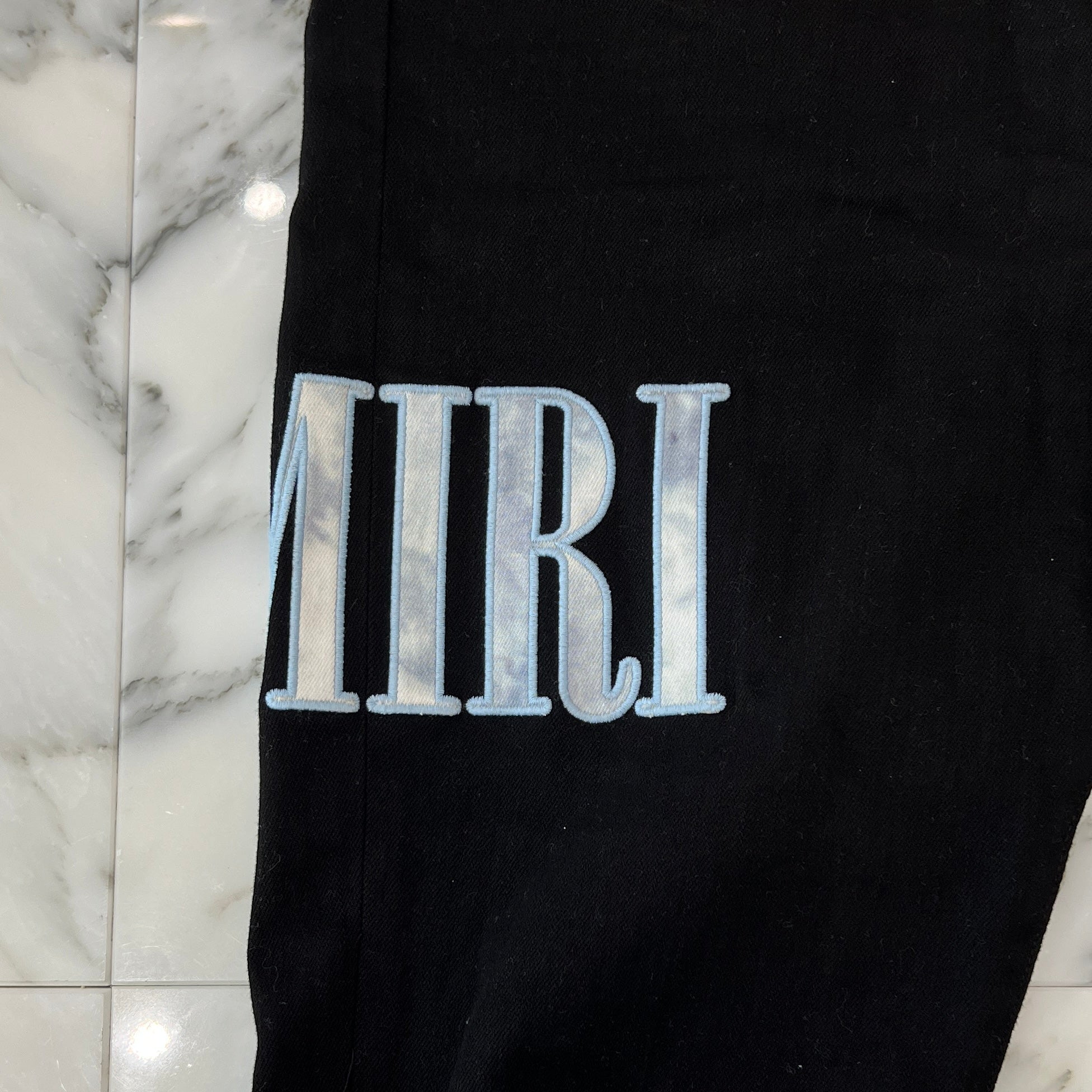 AMIRI 2023SS Tie Dye Logo Patch Damage Skinny Jeans Size 36 アミリ タイダイ ロゴパッチ ダメージ加工 スキニージーンズ サイズ36