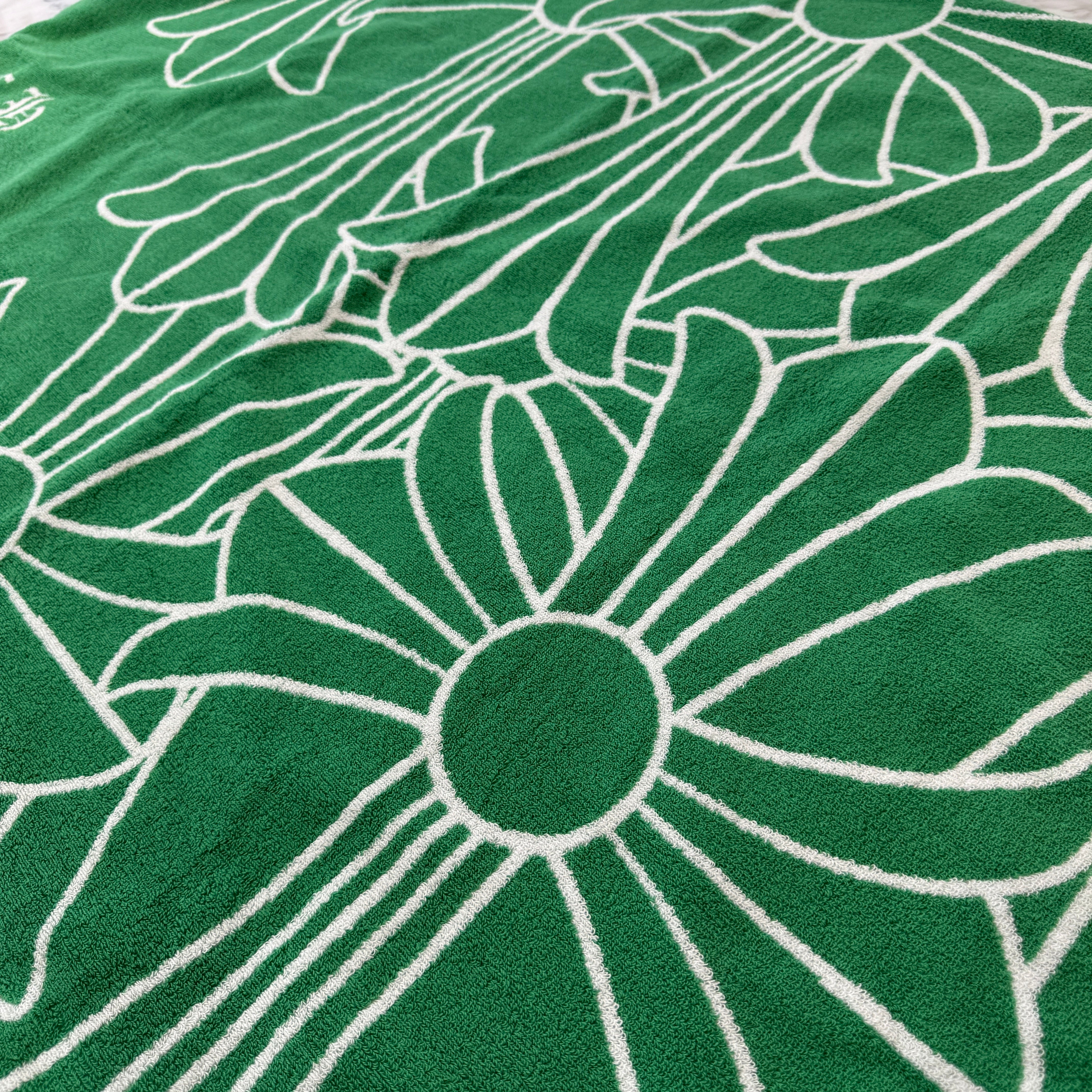 CHROME HEARTS Cemetery Cross Jacquard Beach Towel クロムハーツ セメタリークロス ジャカード ビーチタオル