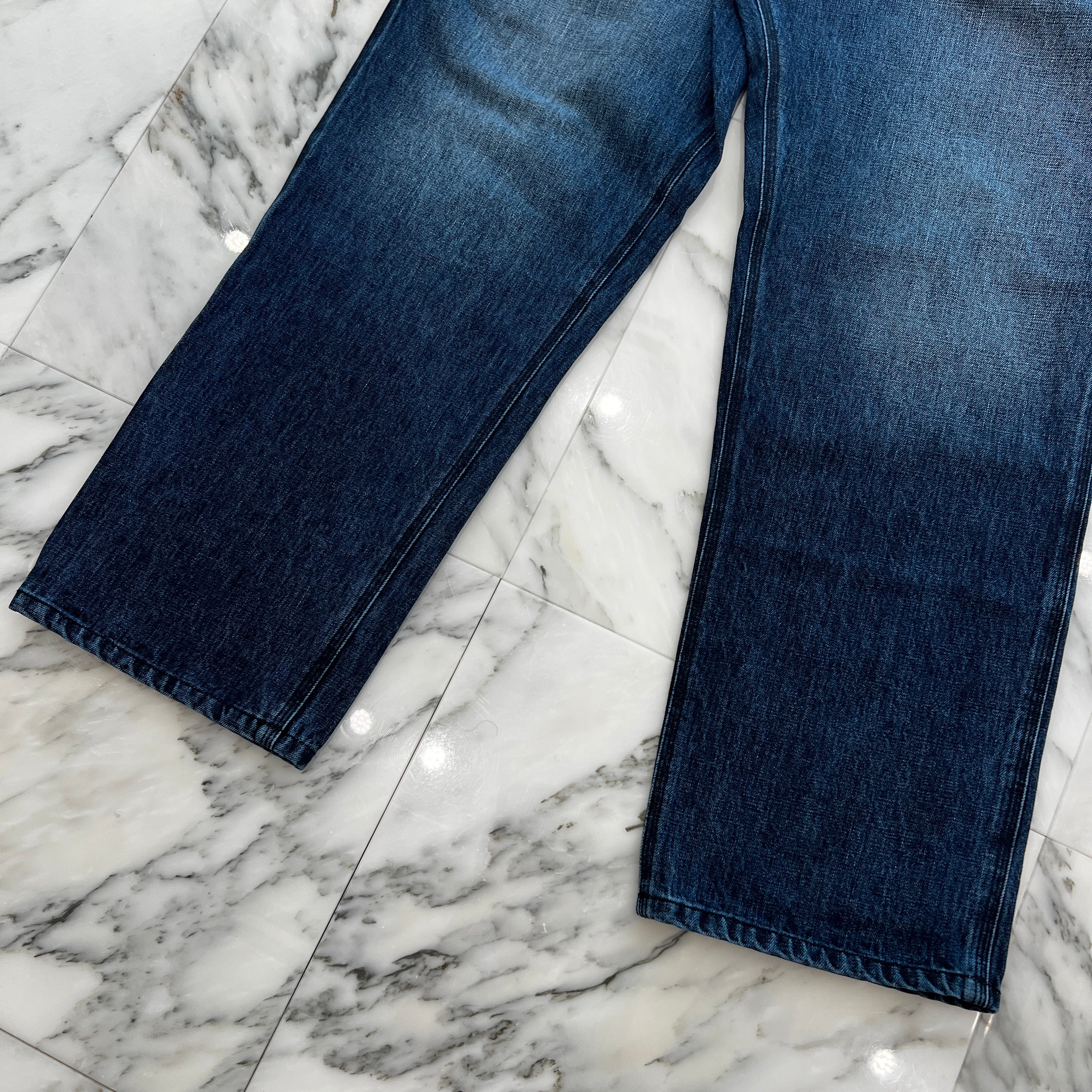 CHROME HEARTS Cross Ball Button Denim Pants Size 34 クロムハーツ クロスボールボタン デニムパンツ サイズ34