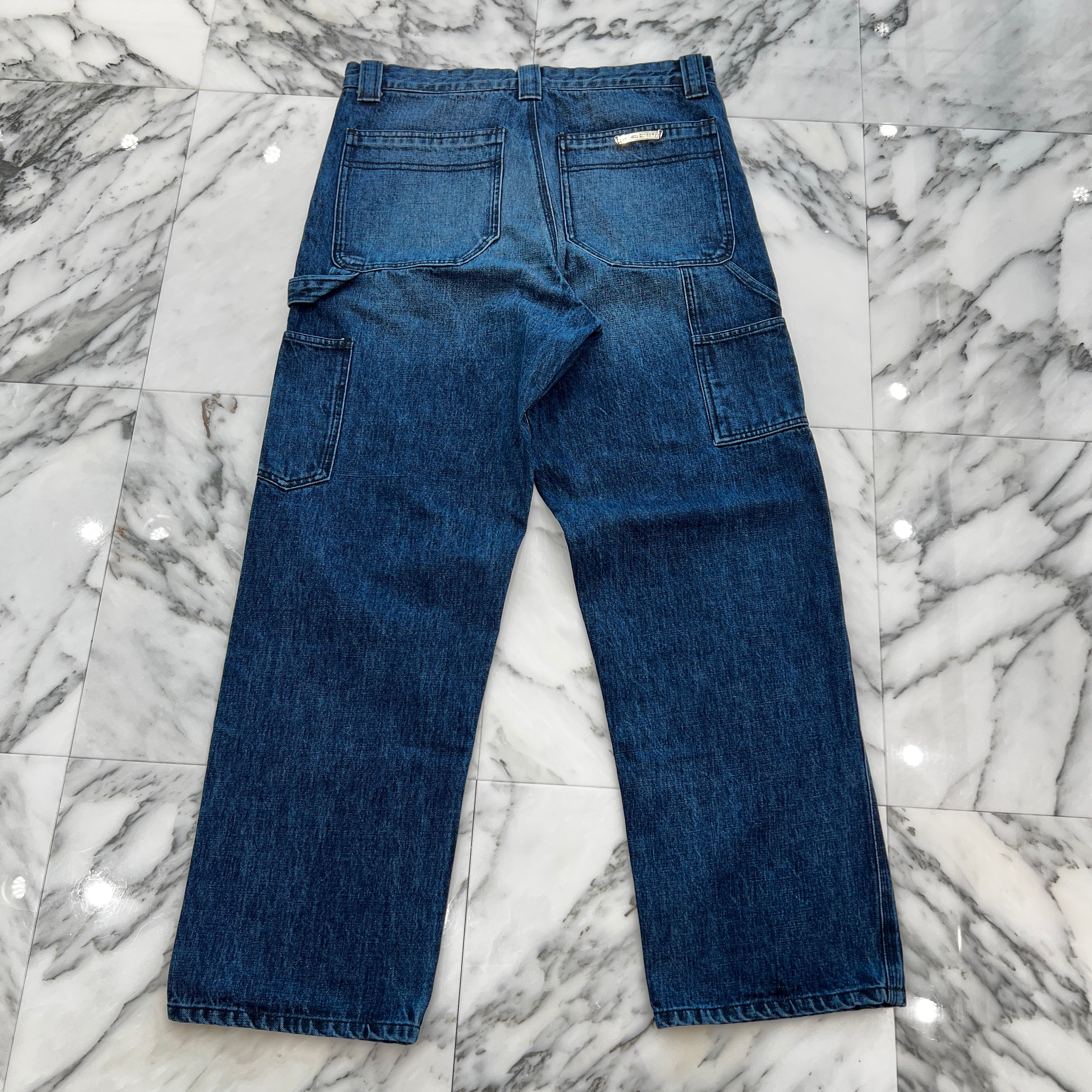 CHROME HEARTS Cross Ball Button Denim Pants Size 34 クロムハーツ クロスボールボタン デニムパンツ サイズ34