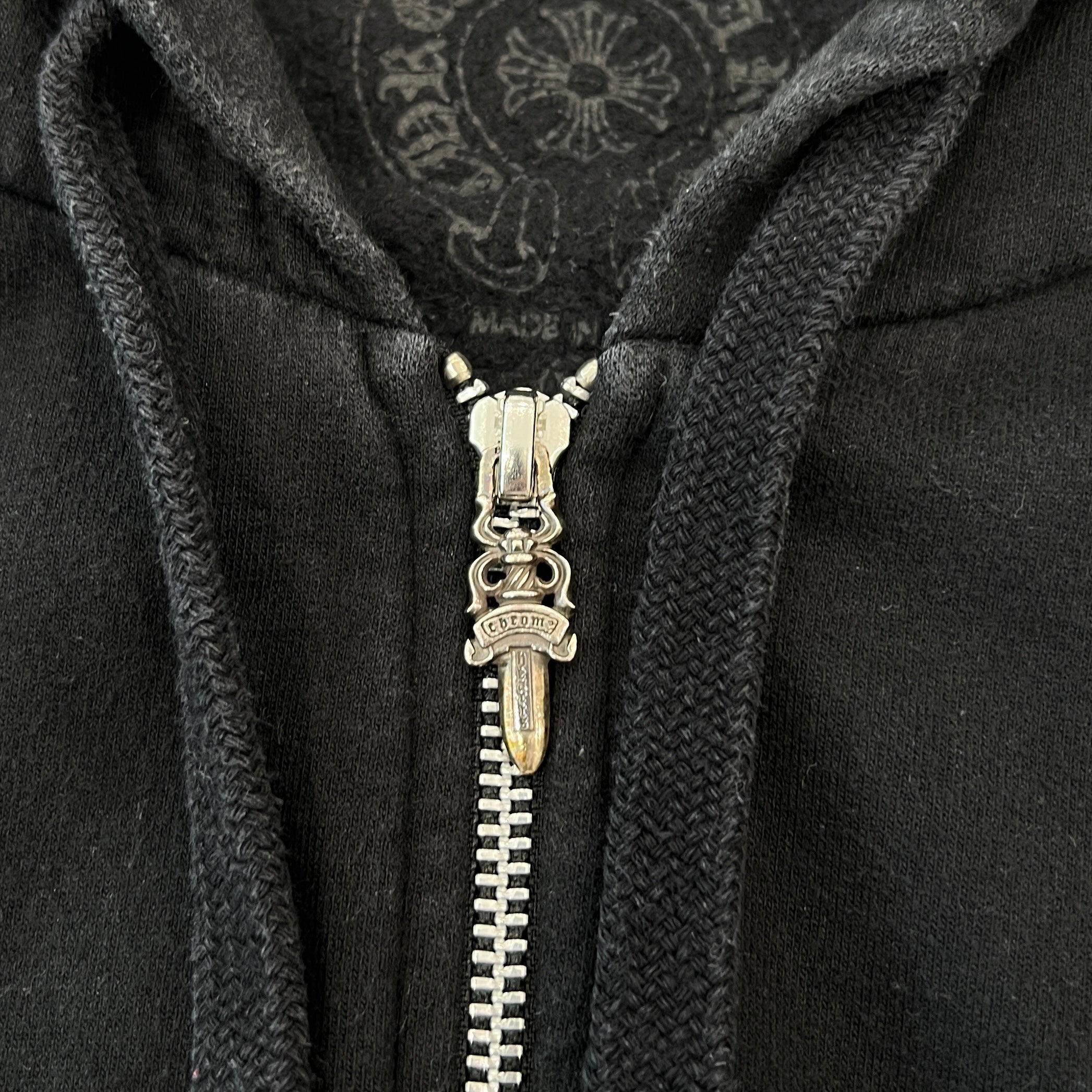 CHROME HEARTS St. Barth Limited Horseshoe Zip Up Hoodie Size