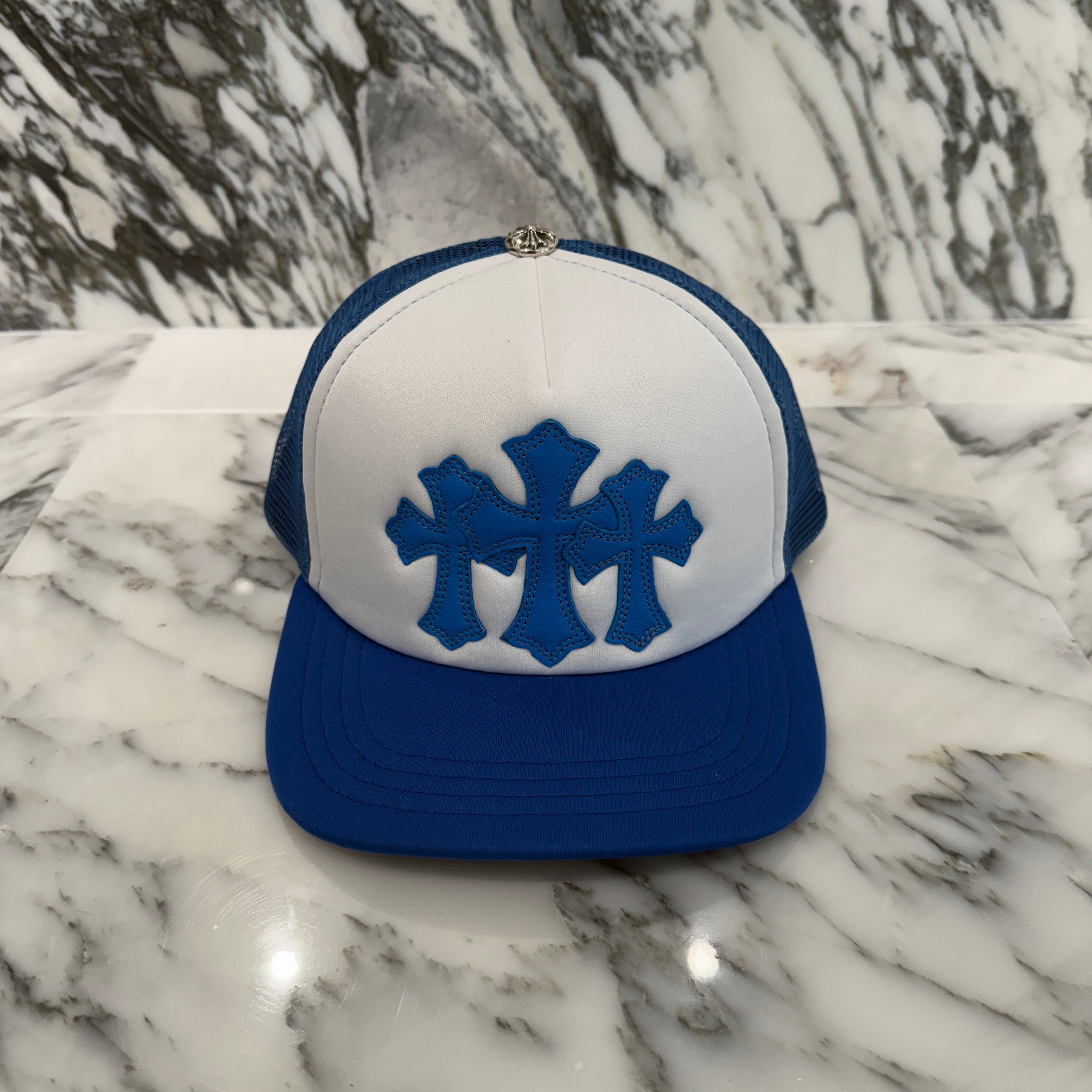 CHROME HEARTS Triple Cross Patch Trucker Cap Size ONE SIZE（53-60）クロムハーツ トリプルクロスパッチトラッカーキャップ サイズONE SIZE（53-60）