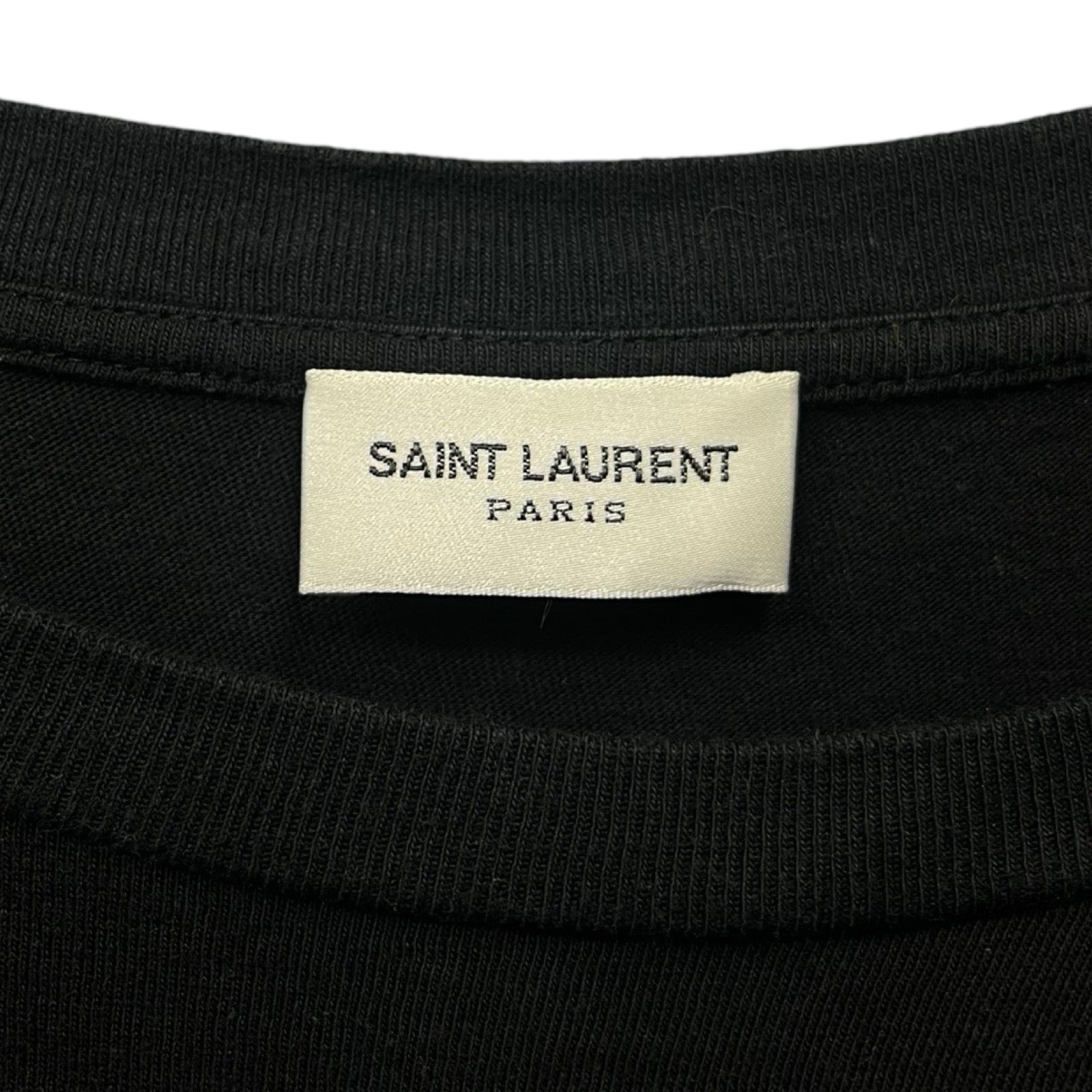 SAINT LAURENT PARIS 2019SS Cassette Player Tee 579047 YBLK2 Size XL
