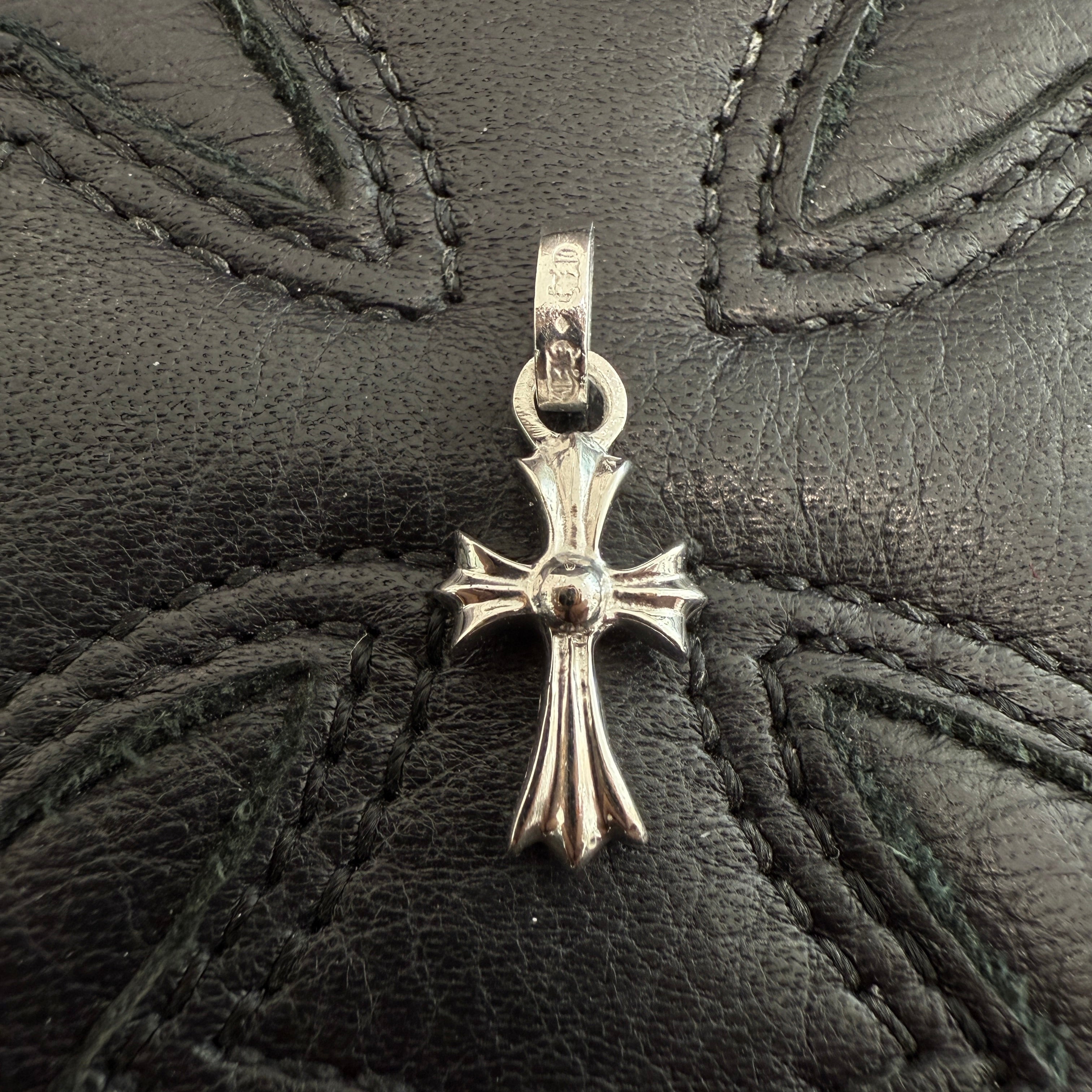 CHROME HEARTS 18K WG Baby Fat Charm Pave Diamond クロムハーツ 18K ホワイトゴールド ベビーファット チャーム パヴェダイヤ