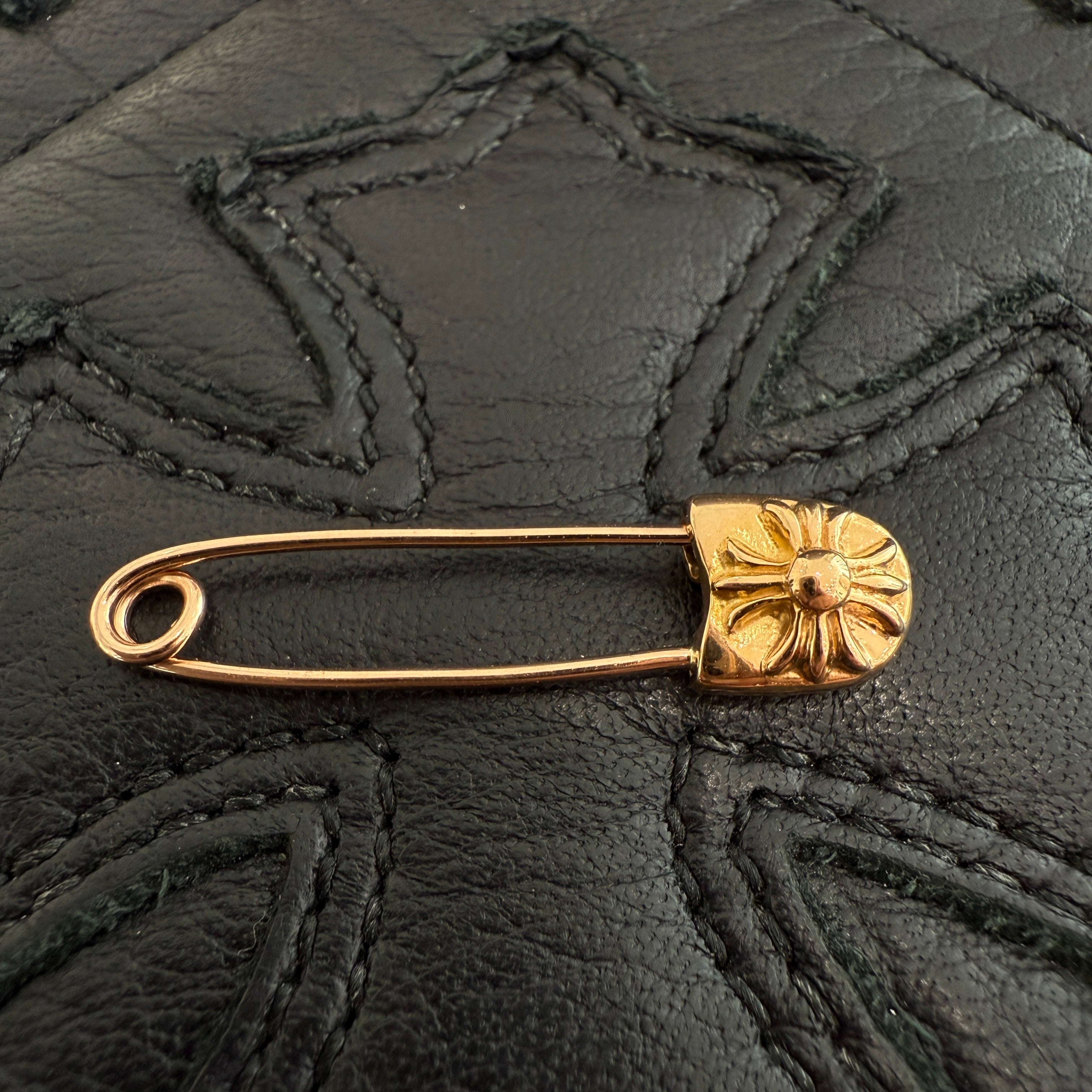 CHROME HEARTS 22K Safety Pin Pendant Top クロムハーツ 22K セーフティ ピン ペンダントトップ