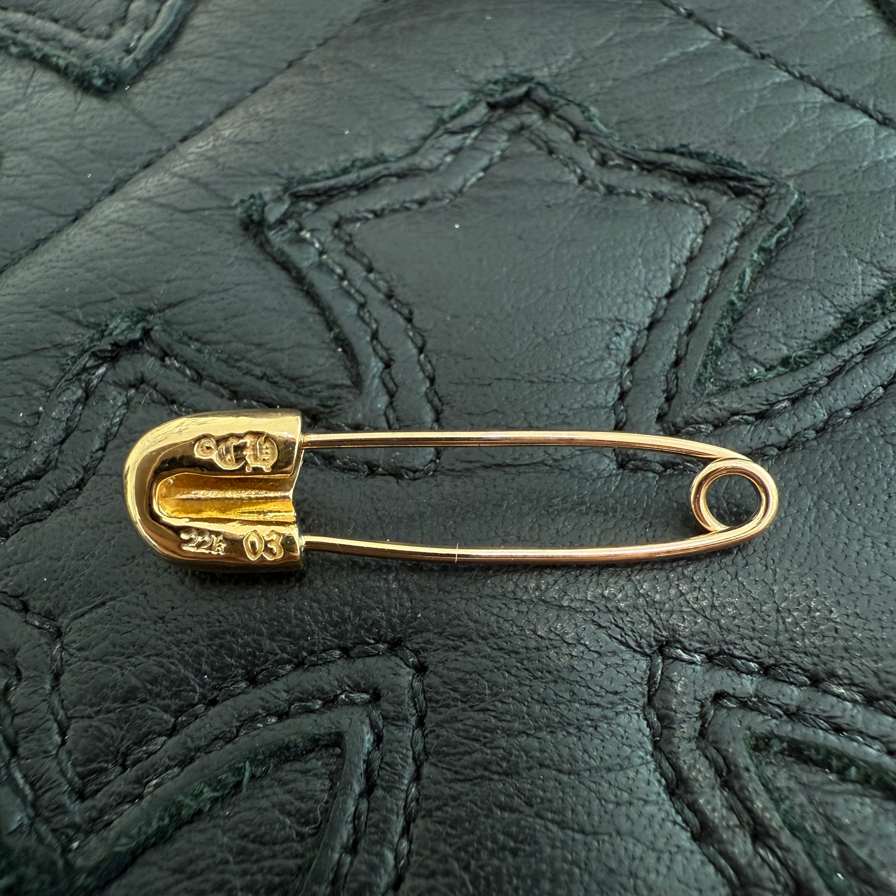 CHROME HEARTS 22K Safety Pin Pendant Top クロムハーツ 22K セーフティ ピン ペンダントトップ