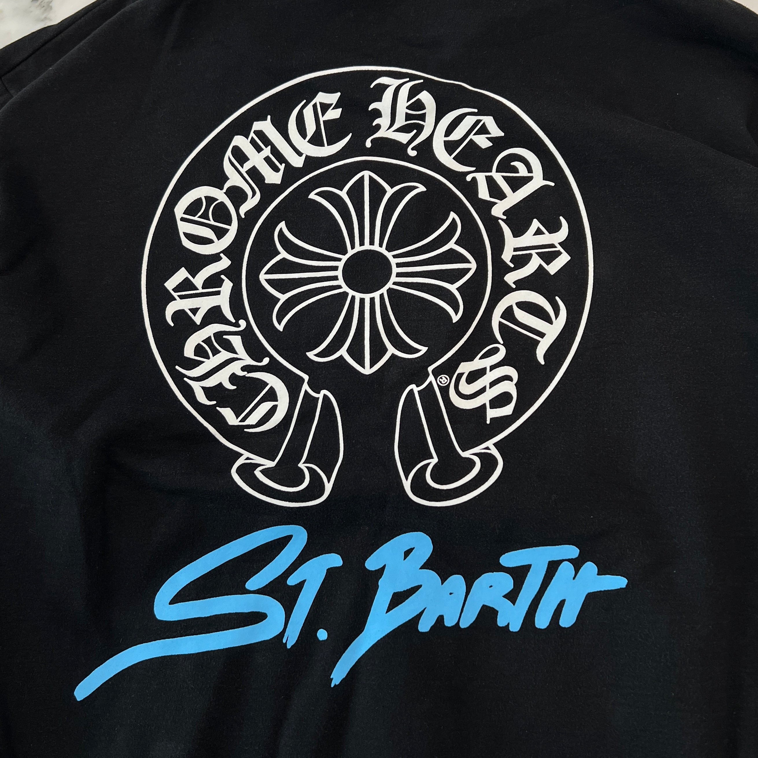 CHROME HEARTS St. Barth Limited Horseshoe Zip Up Hoodie Size XL クロムハーツ セントバース限定 ホースシュー ジップアップフーディー サイズXL