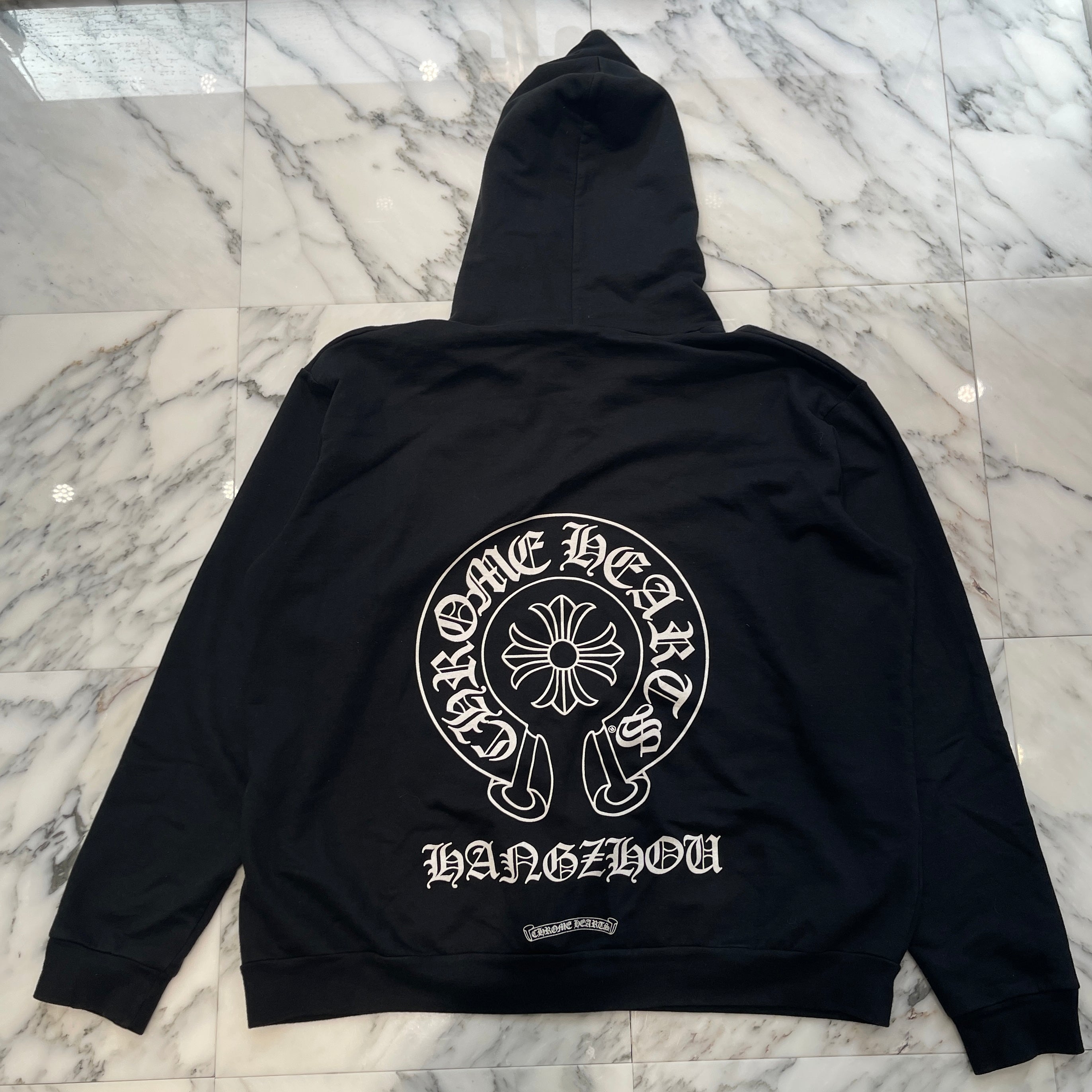 CHROME HEARTS HANGZHOU Limited Horseshoe Zip Up Hoodie Size XL クロムハーツ 杭州限定 ホースシュー ジップアップフーディー サイズXL