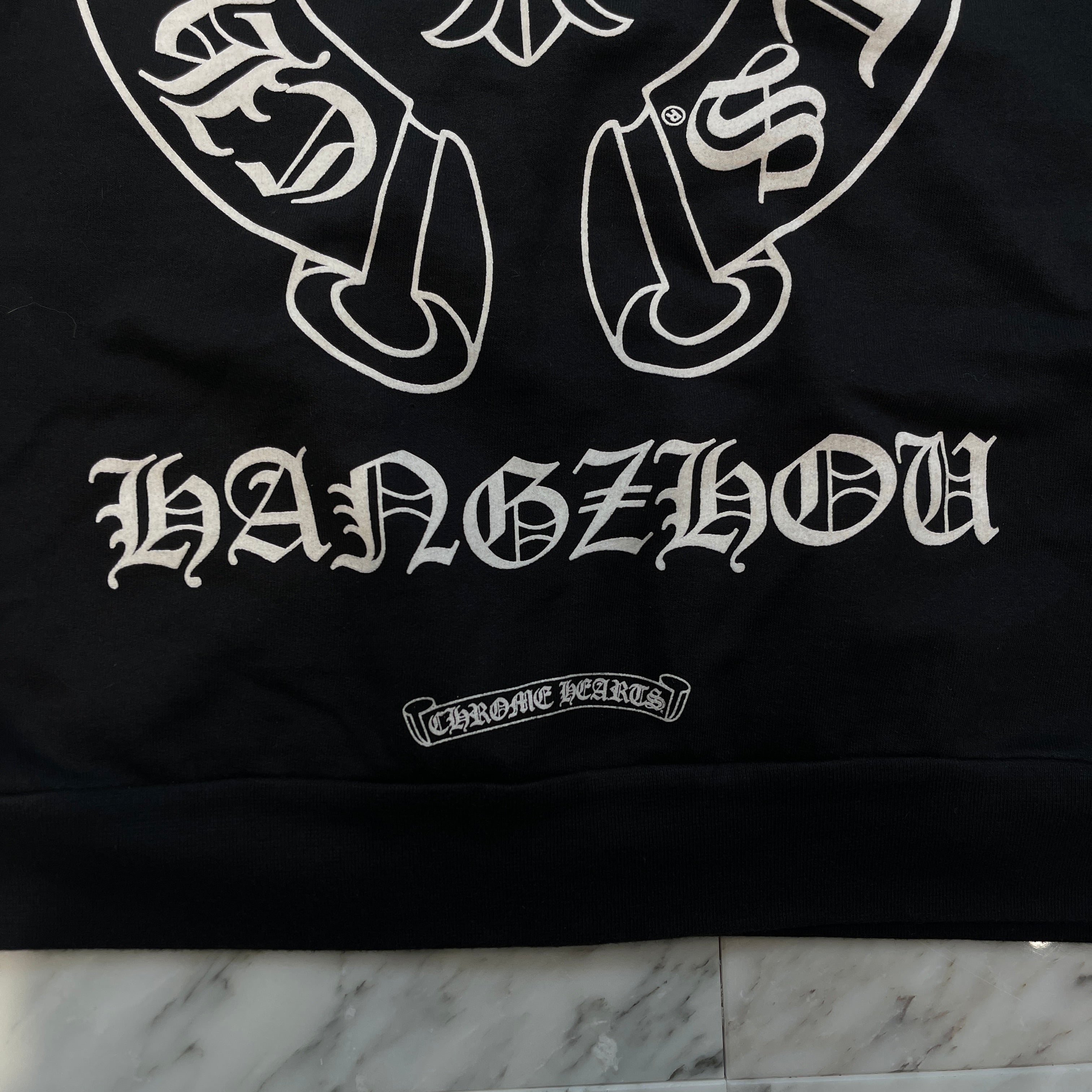 CHROME HEARTS HANGZHOU Limited Horseshoe Zip Up Hoodie Size XL クロムハーツ 杭州限定 ホースシュー ジップアップフーディー サイズXL