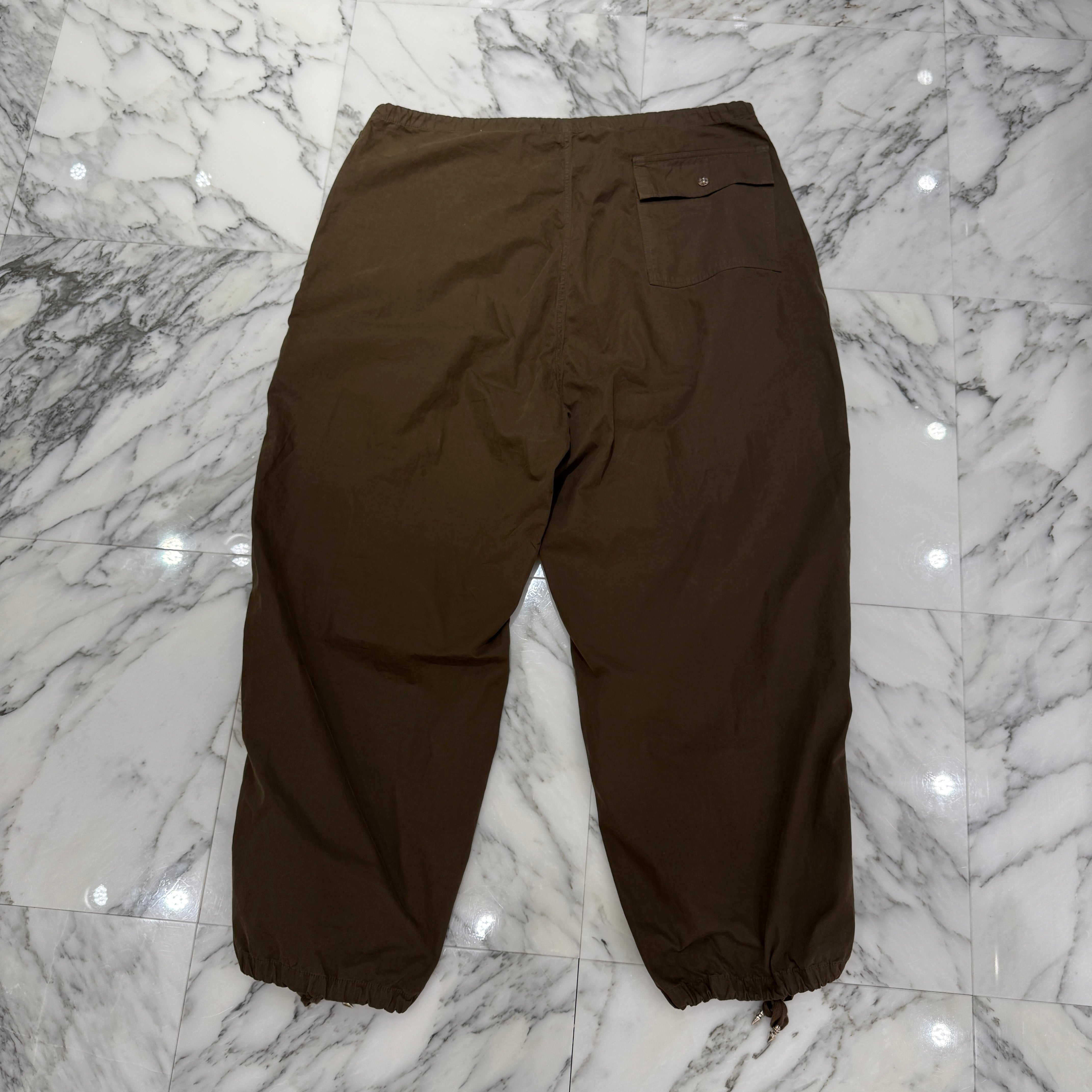 CHROME HEARTS Cross Ball Button Cotton Parachute Pants Size ONE SIZE(66-100) クロムハーツ クロスボールボタン コットンパラシュートパンツ サイズONE SIZE(66-100)