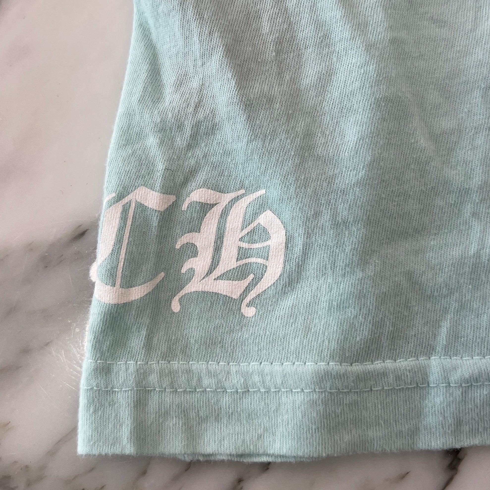 CHROME HEARTS St. Barth Limited Scroll Label Logo Short Sleeve Tee Size L クロムハーツ セントバース限定 スクロールラベルロゴ 半袖 Tシャツ サイズL