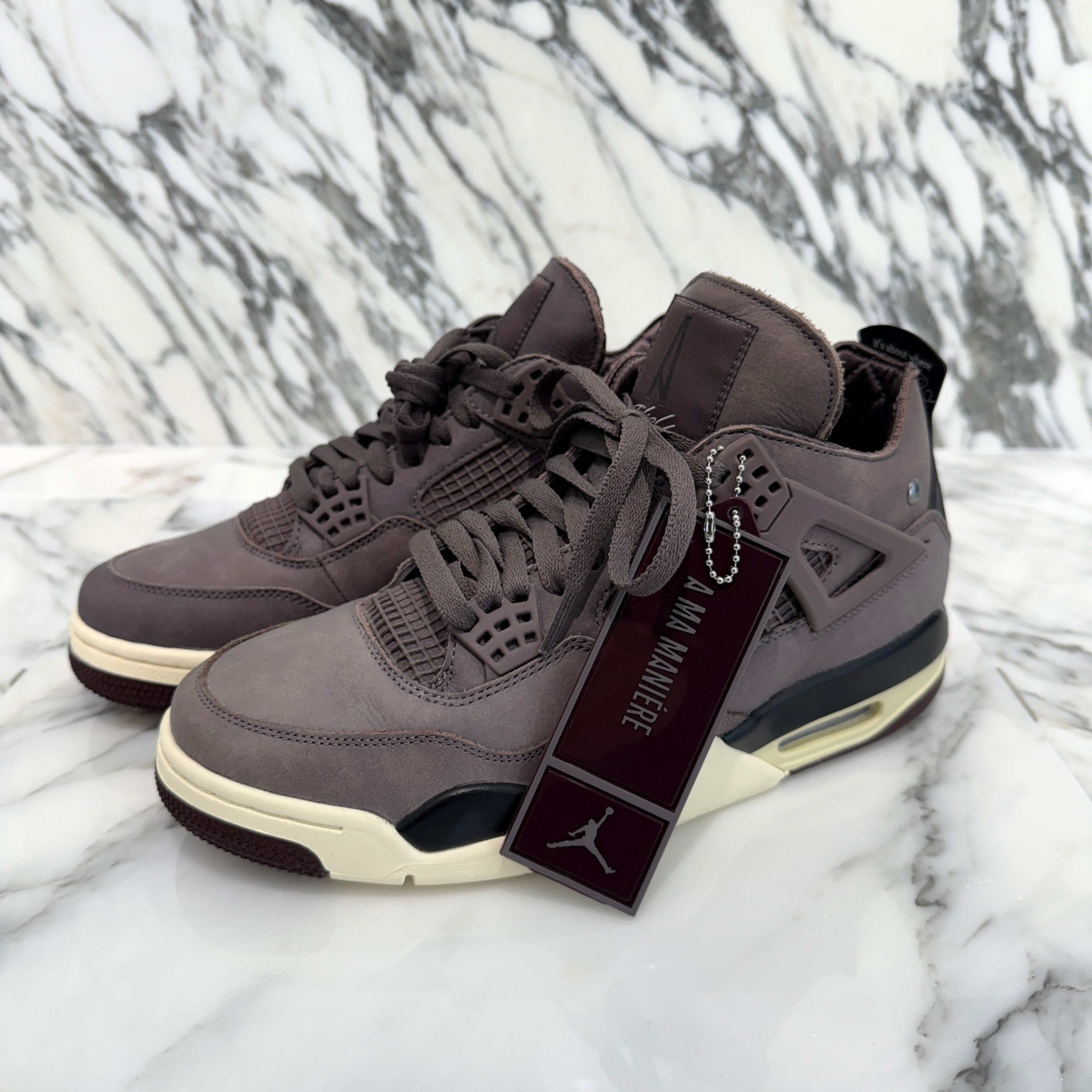 NIKE 2022AW AIR JORDAN × A Ma Maniere Jordan 4 Retro SP "Violet Ore" DV6773 220 Size US9 (27cm)