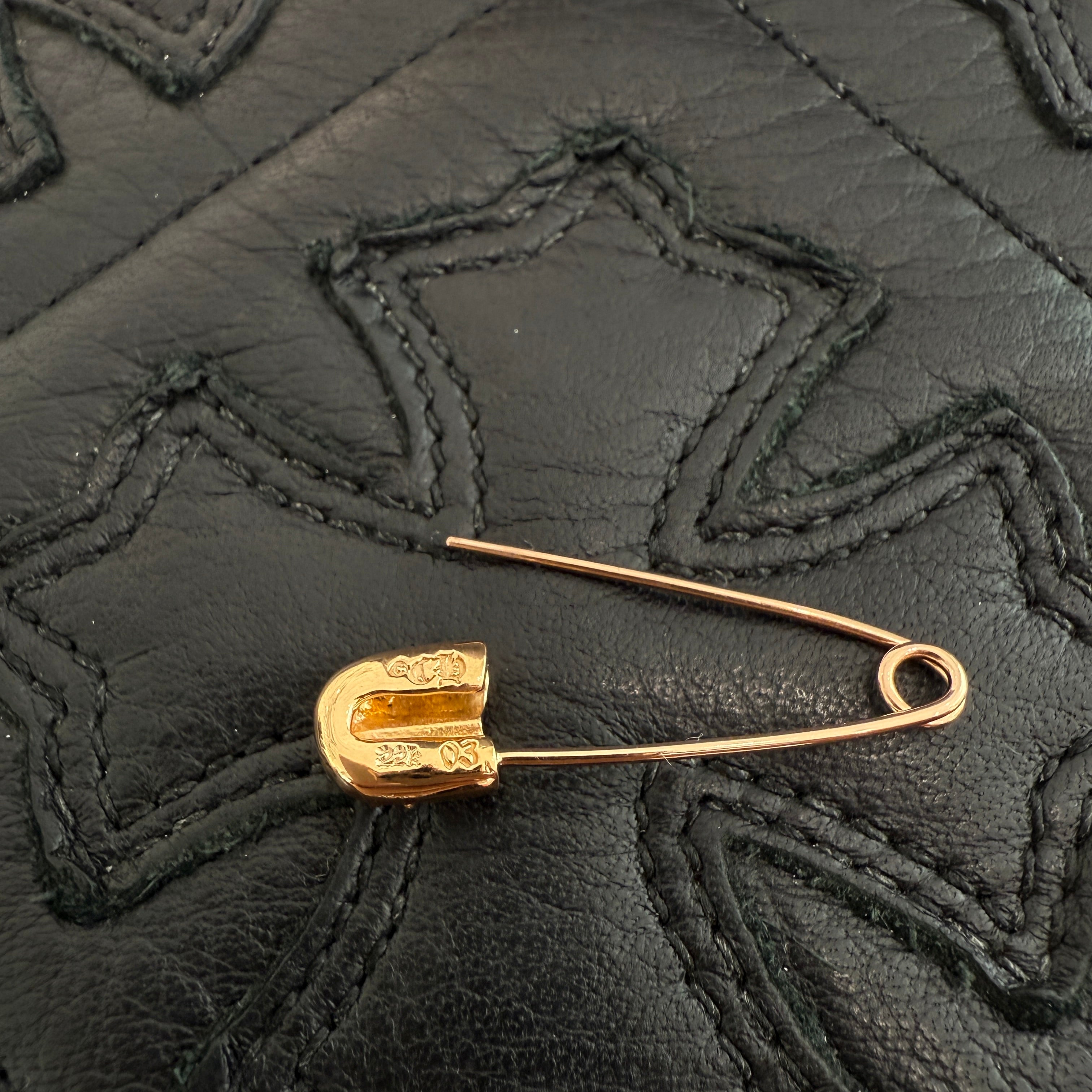 CHROME HEARTS 22K Safety Pin Pendant Top クロムハーツ 22K セーフティ ピン ペンダントトップ