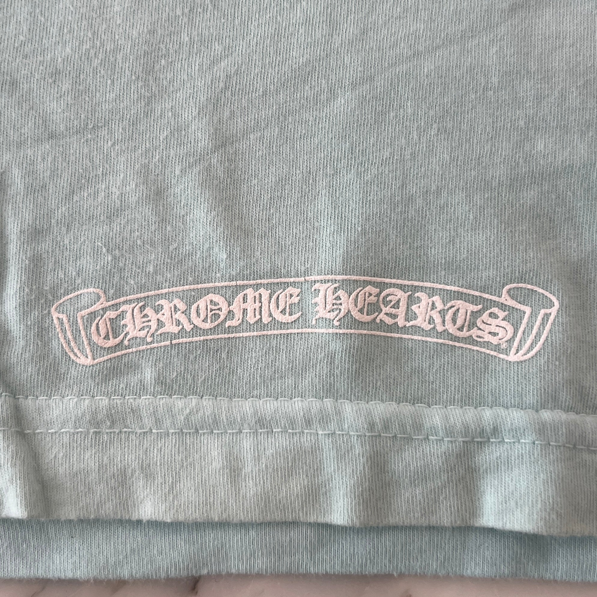 CHROME HEARTS St. Barth Limited Scroll Label Logo Short Sleeve Tee Size L クロムハーツ セントバース限定 スクロールラベルロゴ 半袖 Tシャツ サイズL