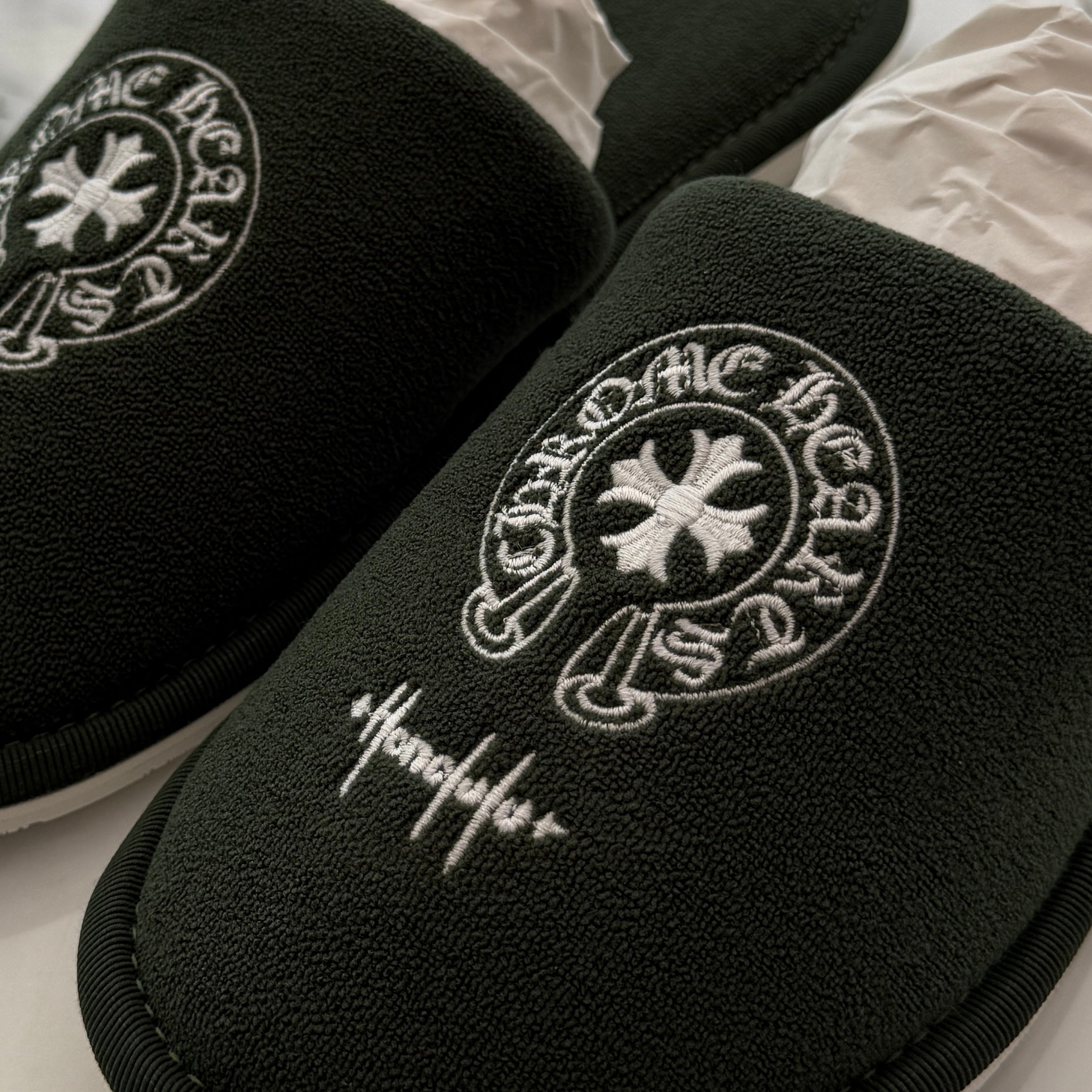 CHROME HEARTS Honolulu Limited Horseshoe Hotel Slippers Sandals