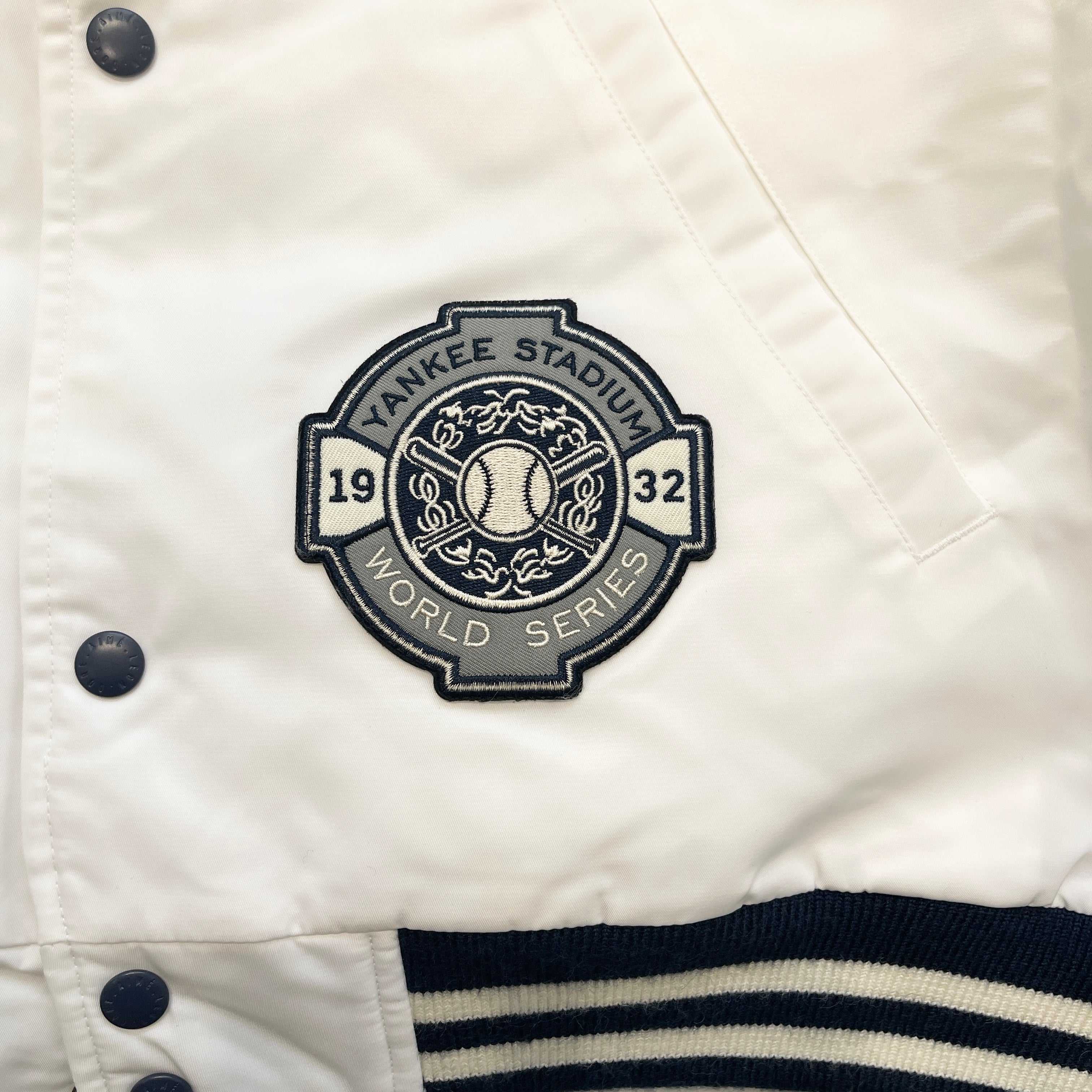 Aime Leon Dore 2022 Yankees Satin Stadium Jacket Size L エメ レオン ドレ 2022 ヤンキース サテン スタジアム ジャケットサイズL