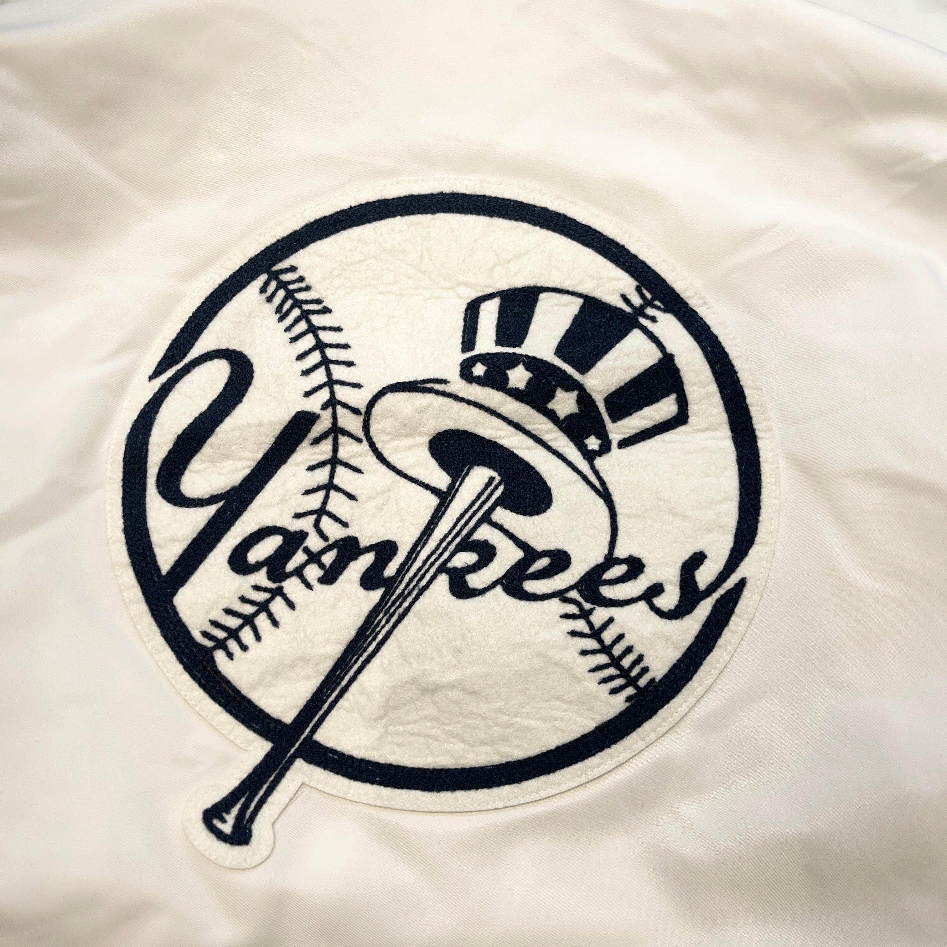 Aime Leon Dore 2022 Yankees Satin Stadium Jacket Size L エメ レオン ドレ 2022 ヤンキース サテン スタジアム ジャケットサイズL