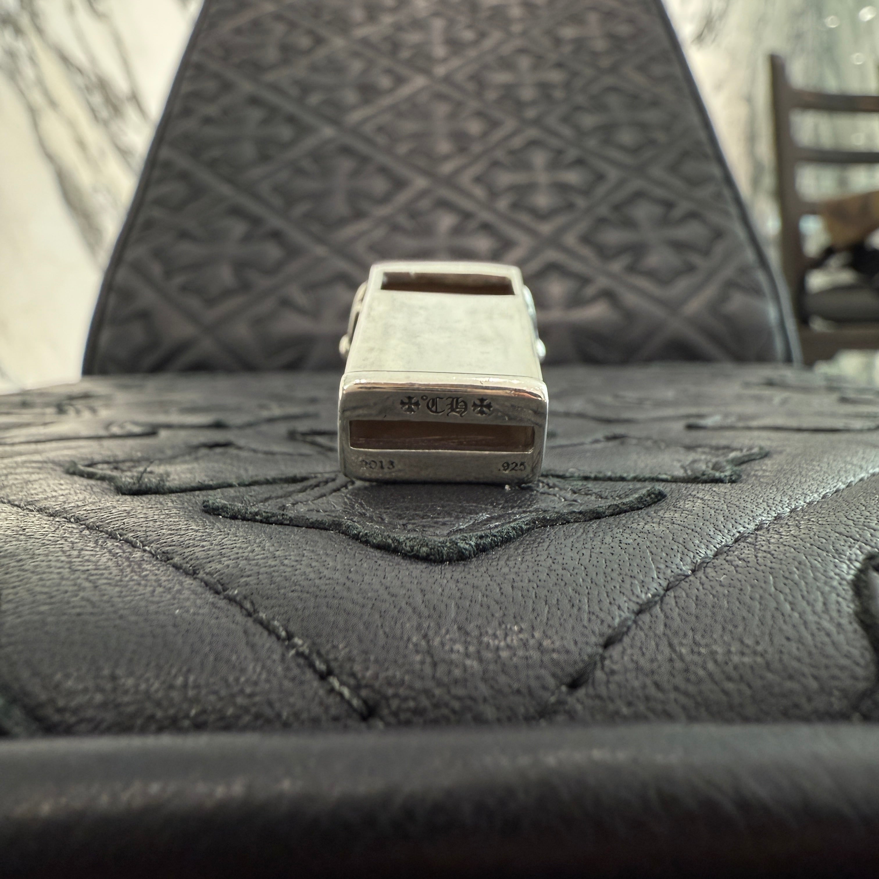 CHROME HEARTS CH Plus Large Whistle With Bail Ball Chain Pendant Top クロムハーツ CHプラス ラージ ホイッスル ウィズベイル ボールチェーン ペンダントトップ シルバー925