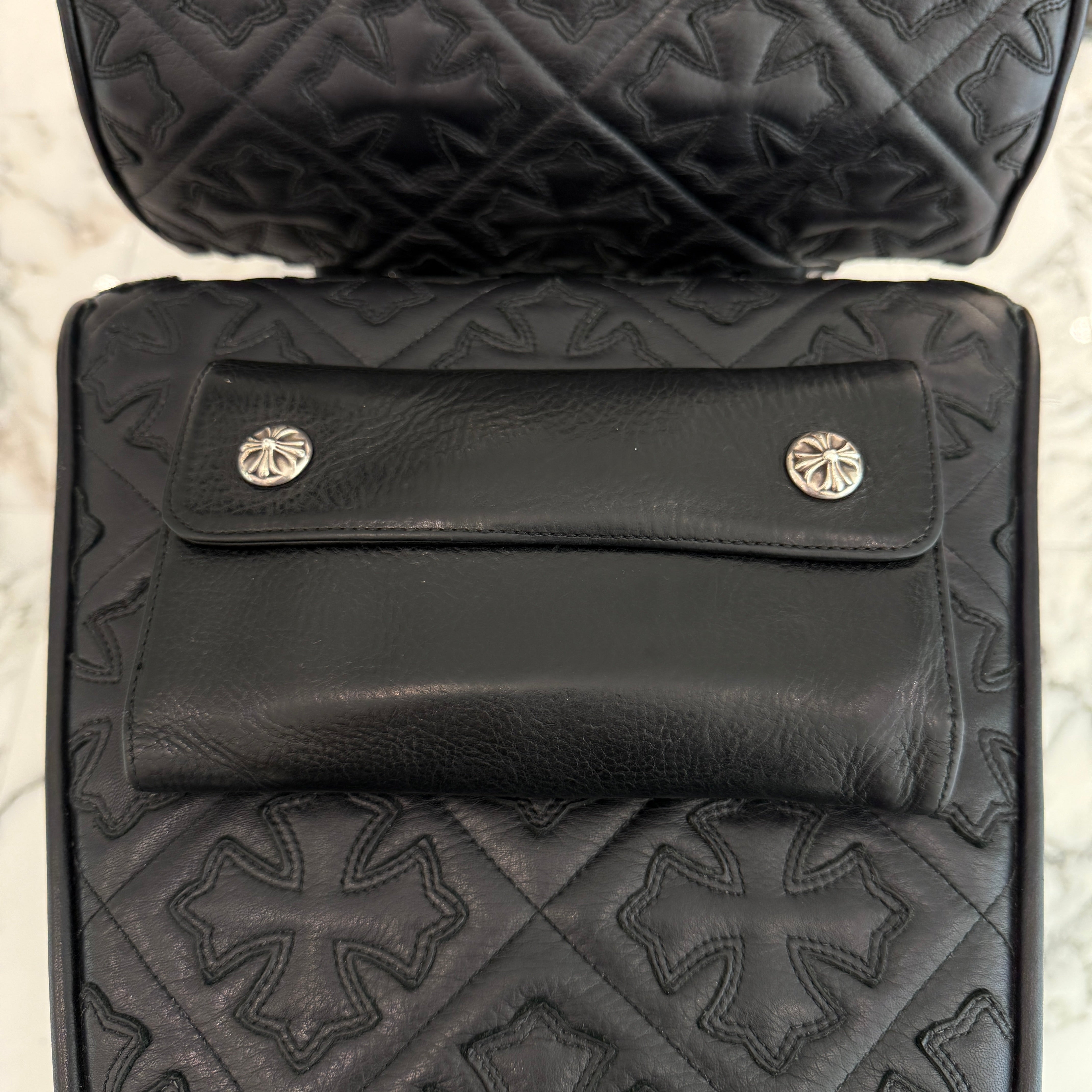 CHROME HEARTS Wave Cross Ball Wallet クロムハーツ ウェーブクロスボール ウォレット