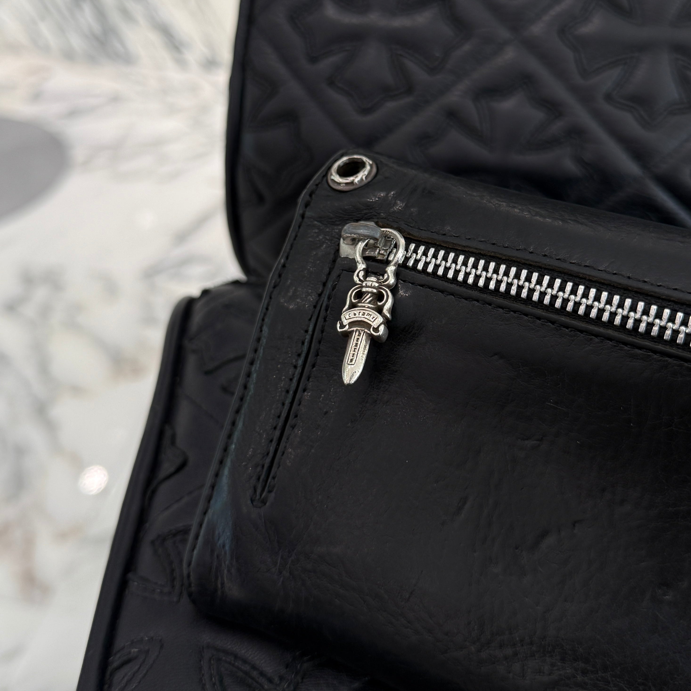 CHROME HEARTS Wave Cross Ball Wallet クロムハーツ ウェーブクロスボール ウォレット
