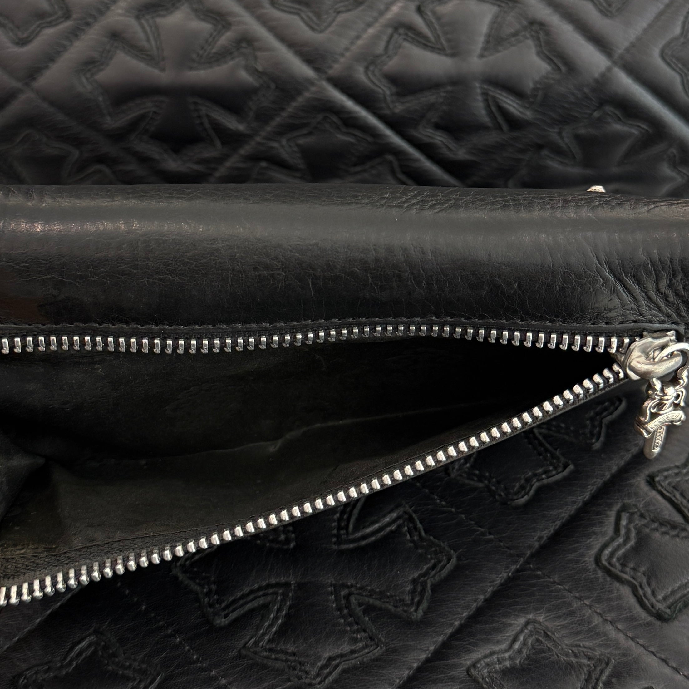 CHROME HEARTS Wave Cross Ball Wallet クロムハーツ ウェーブクロスボール ウォレット