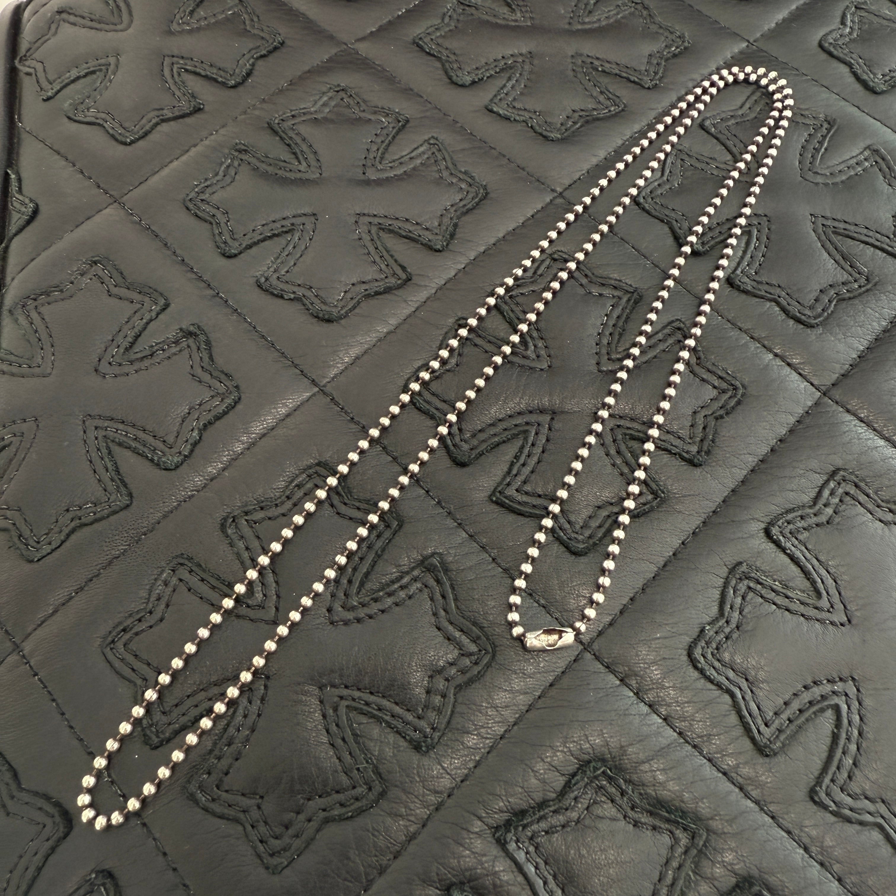 CHROME HEARTS CH Plus Large Whistle With Bail Ball Chain Pendant Top クロムハーツ CHプラス ラージ ホイッスル ウィズベイル ボールチェーン ペンダントトップ シルバー925