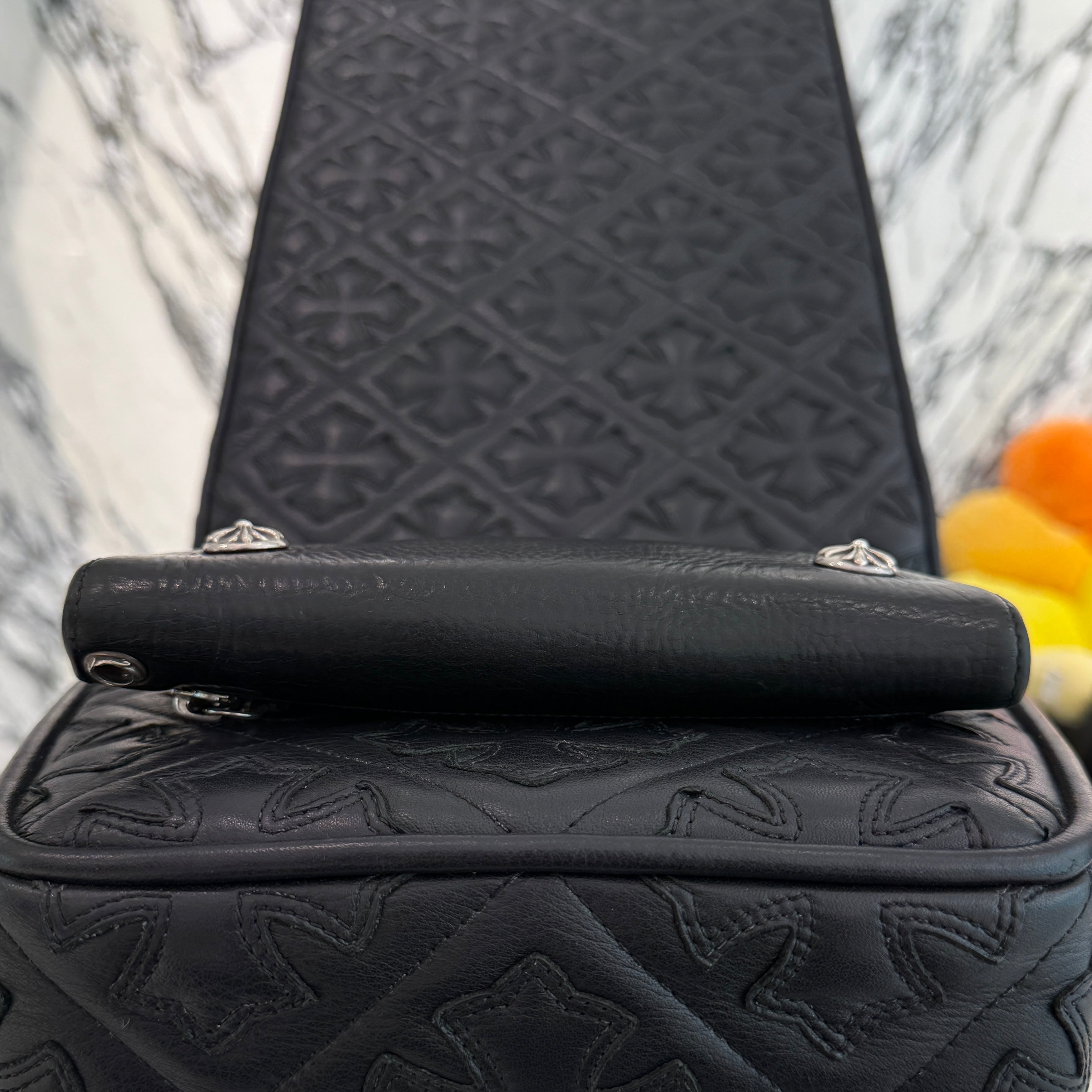 CHROME HEARTS Wave Cross Ball Wallet クロムハーツ ウェーブクロスボール ウォレット