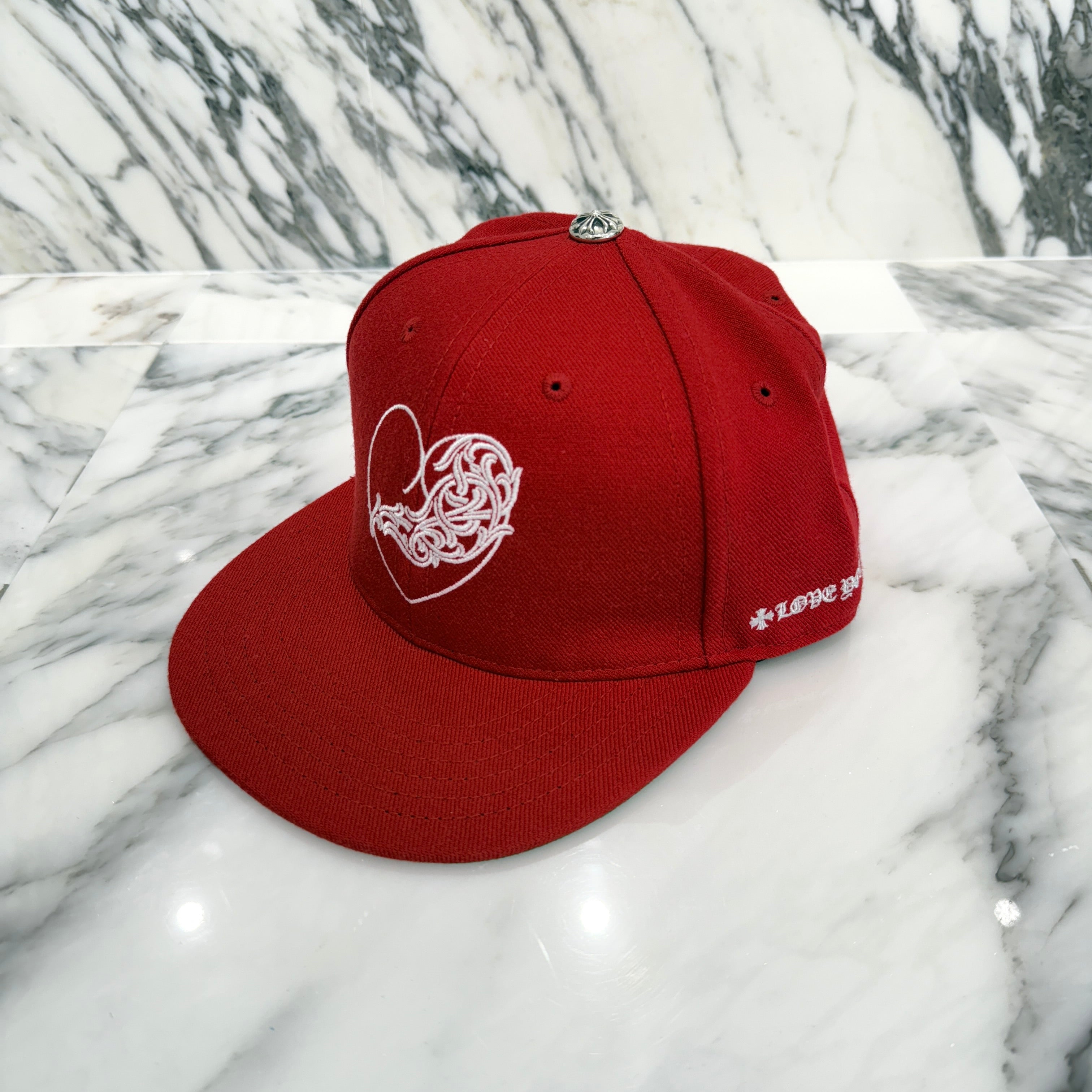 CHROME HEARTS 2024AW VINY HEART Baseball Cap Size 7 5/8(60.6cm) クロムハーツ ヴィニーハート ベースボール キャップ Size 7 5/8（60.6cm）