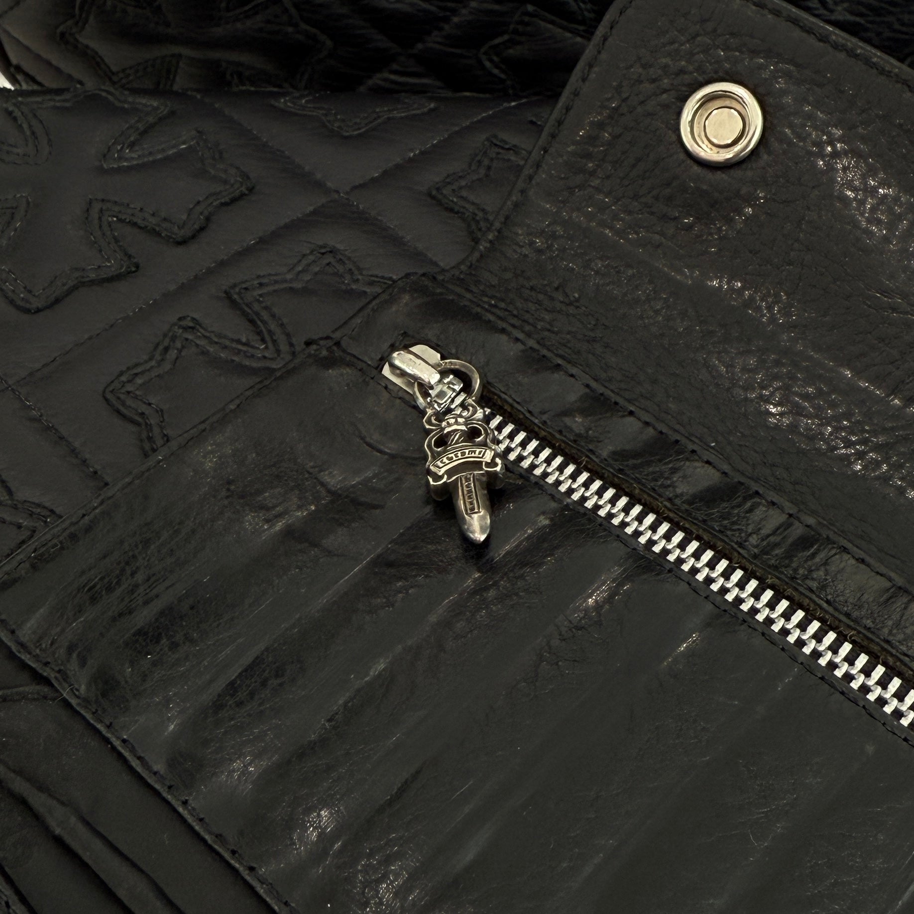 CHROME HEARTS Wave Cross Ball Wallet クロムハーツ ウェーブクロスボール ウォレット