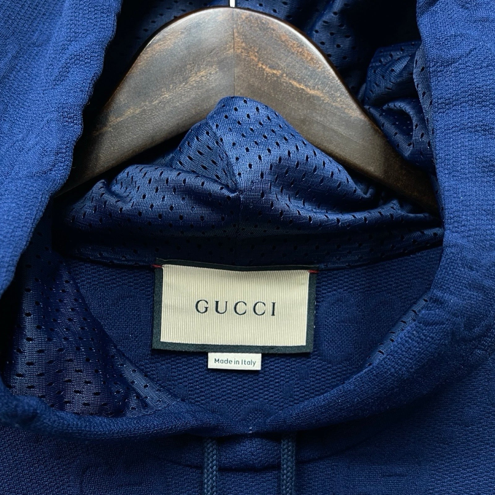 GUCCI 2023AW GG Jacquard Hoodie 676100 XJDVW Size L