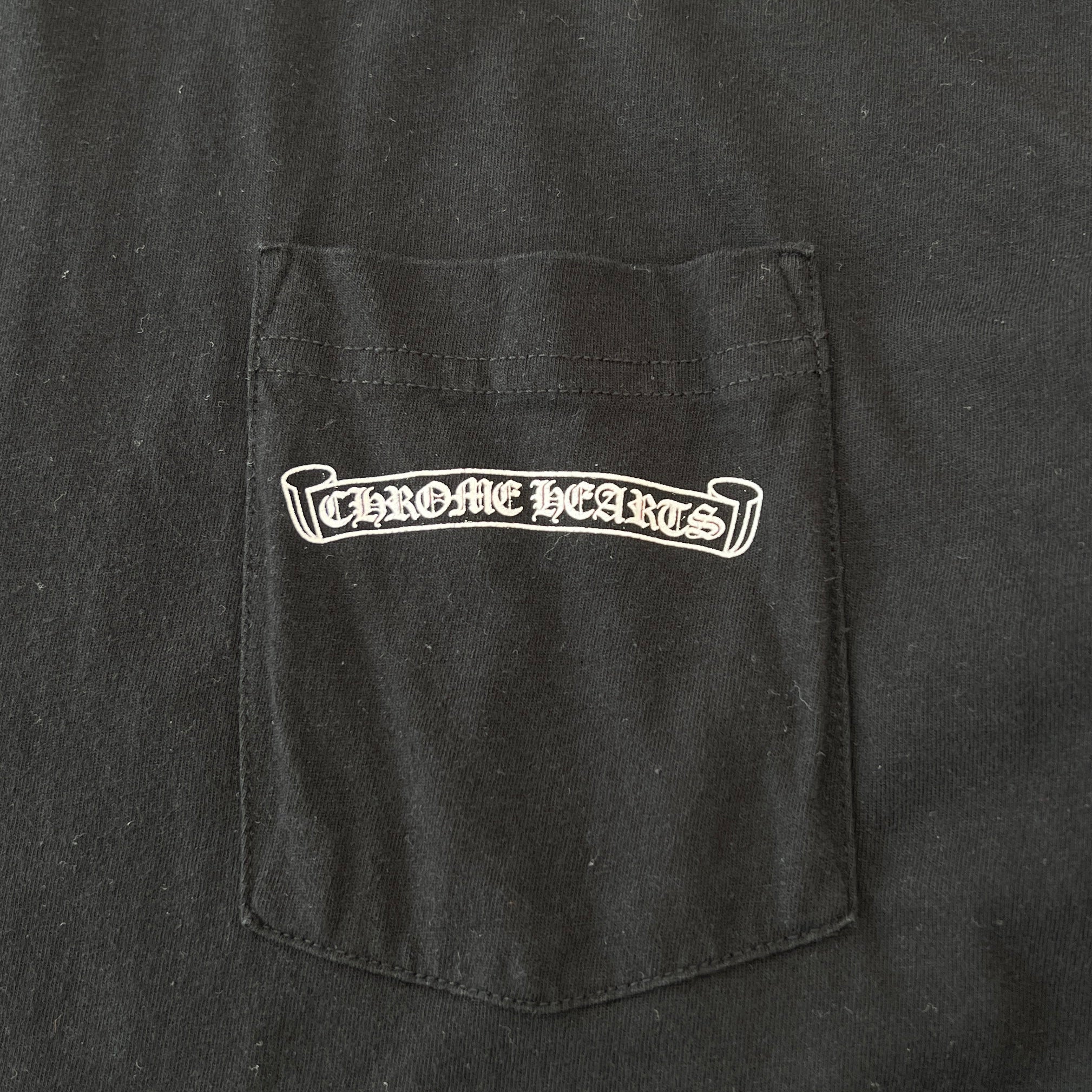 CHROME HEARTS Dagger Eye Chart Long Sleeve Tee Size XXL クロムハーツ ダガー アイチャート ロングスリーブ Tシャツ サイズXXL