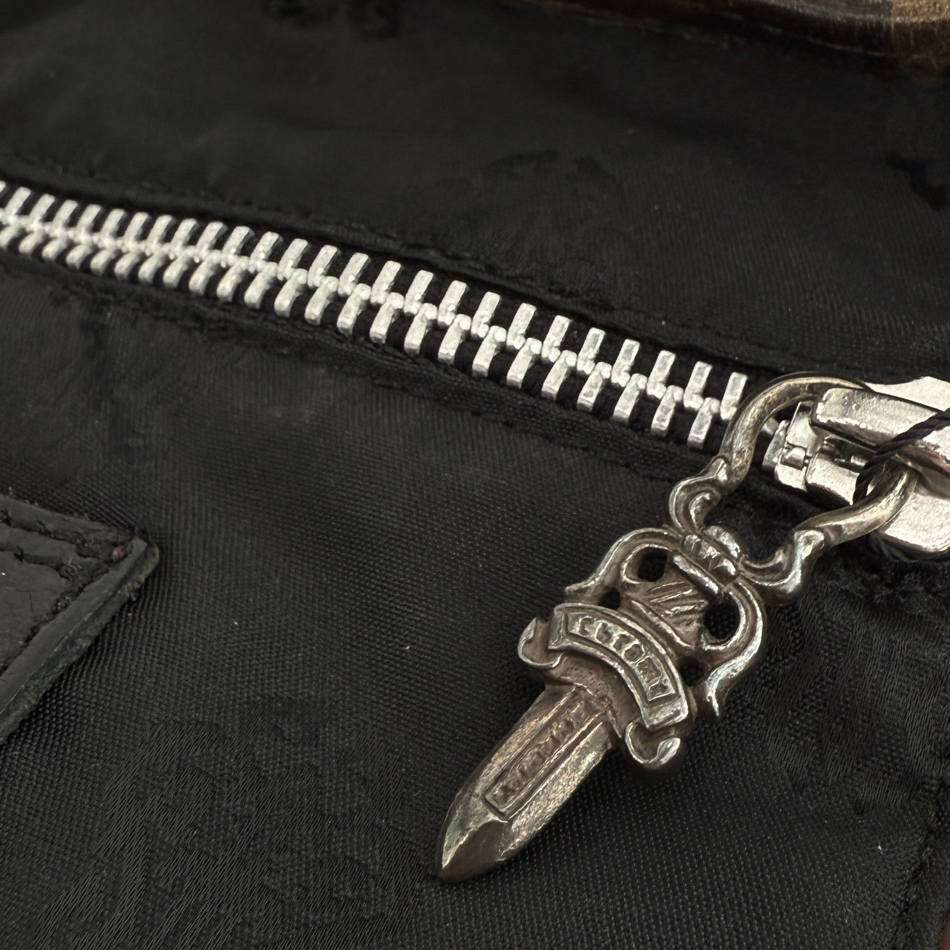 CHROME HEARTS Camouflage 1 Cross Leather Patch FS Tote Bag クロムハーツ カモフラージュ 1クロス レザーパッチ FS トートバッグ