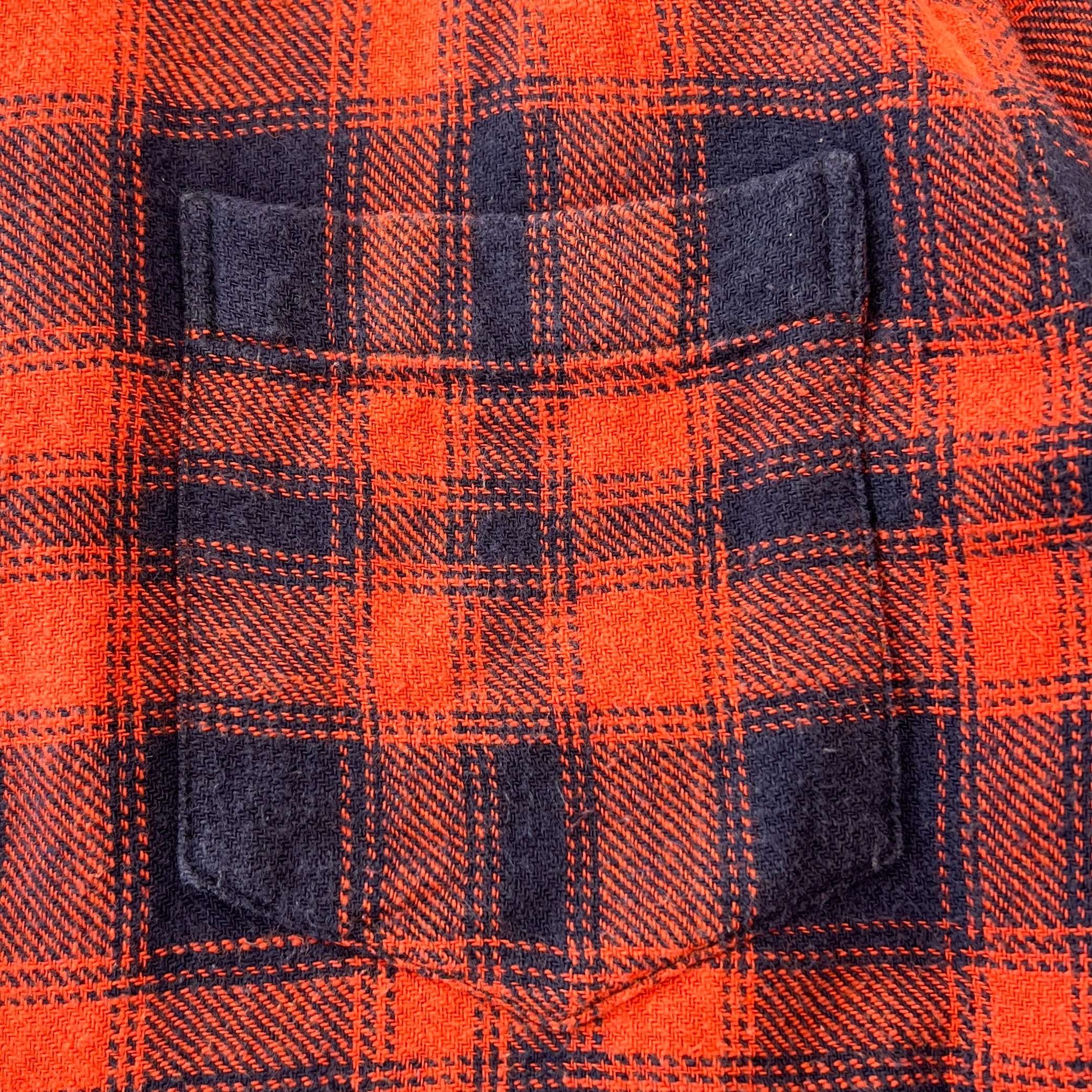 CHROME HEARTS Loose Ends Cross Leather Patch Check Shirt Size L クロムハーツ ルーズエンド レザークロスパッチ チェックシャツ サイズL