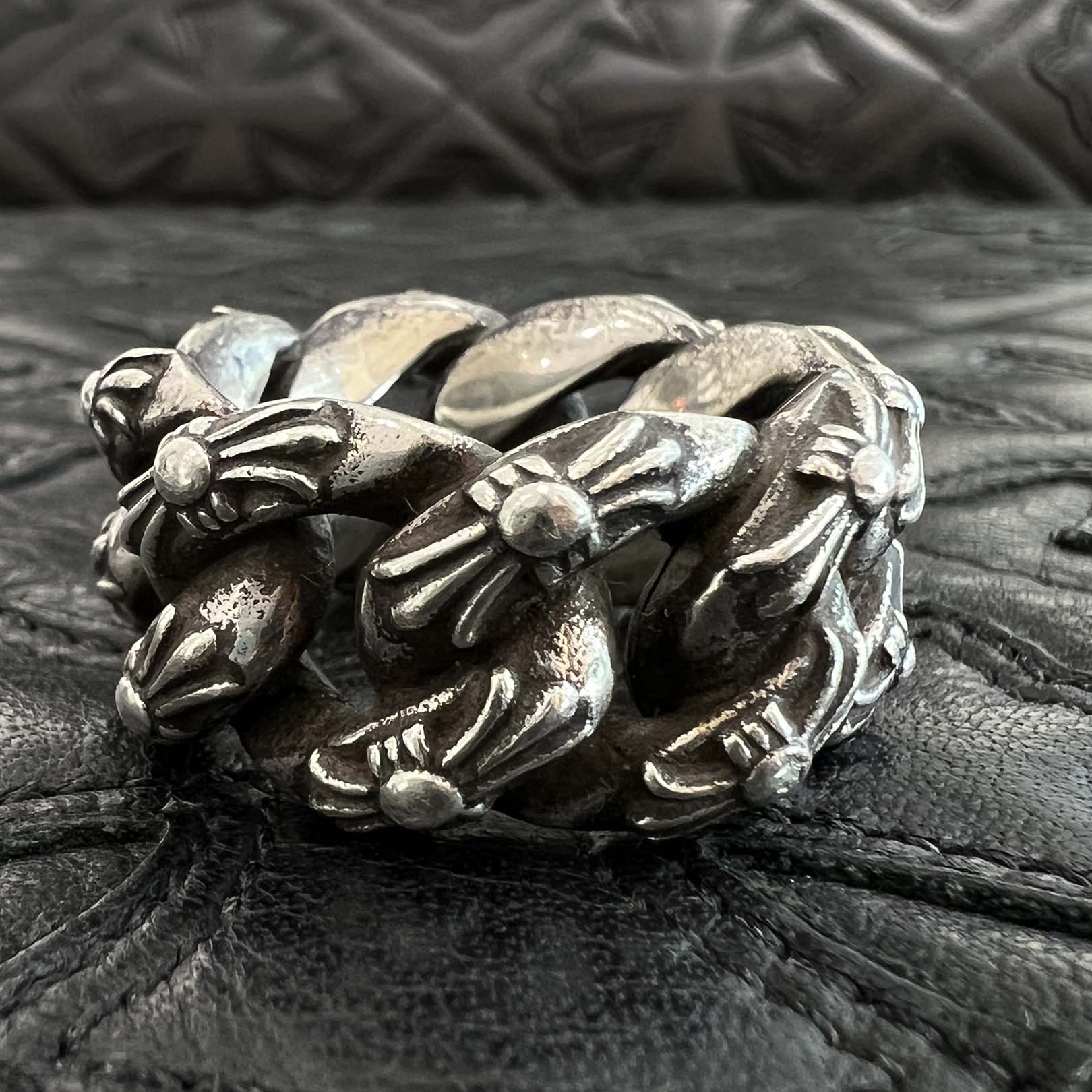 CHROME HEARTS クロムハーツ XTRA FANCY RING SML エクストラ 