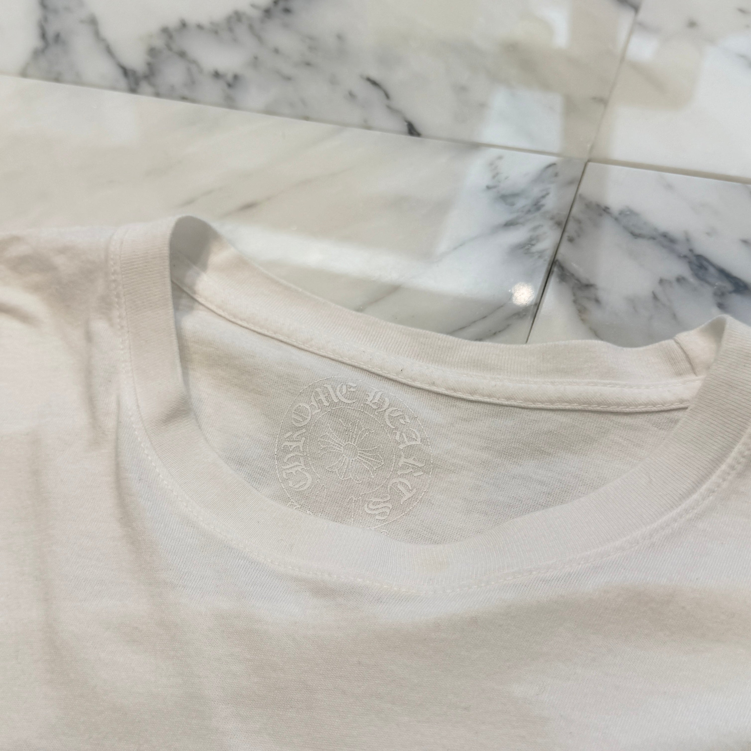 CHROME HEARTS FOTI NASKULL Sleeve Tee Size XL クロムハーツ フォティ ナスカル ロングスリーブTシャツ サイズXL