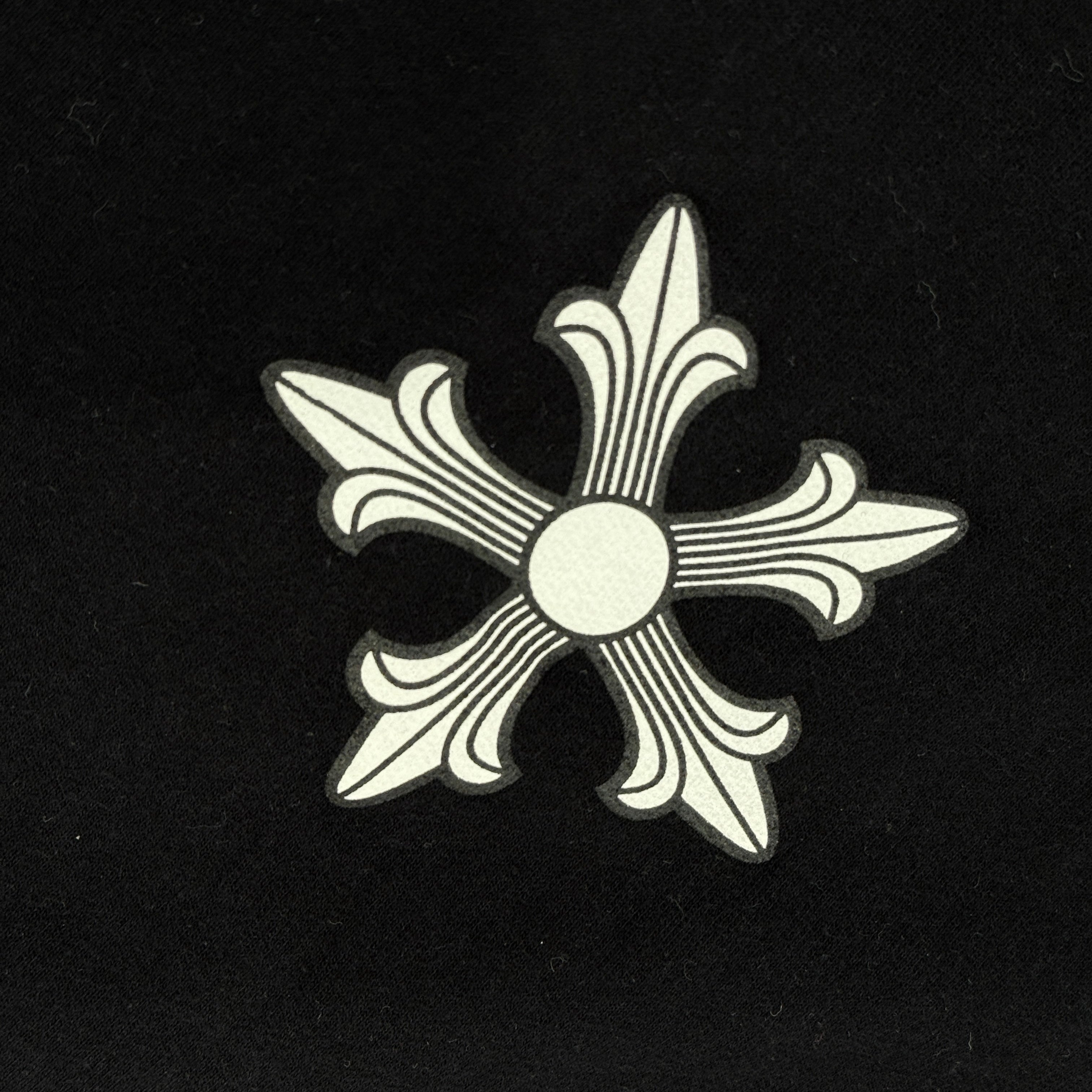 CHROME HEARTS Star CH Cross Print Sweat Long Pants Size XXL