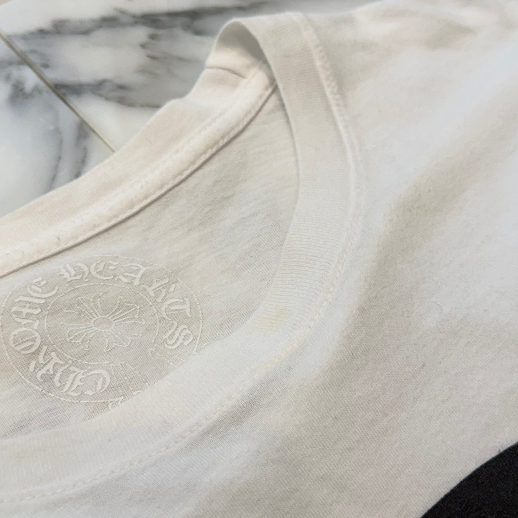 CHROME HEARTS FOTI NASKULL Sleeve Tee Size XL クロムハーツ フォティ ナスカル ロングスリーブTシャツ サイズXL