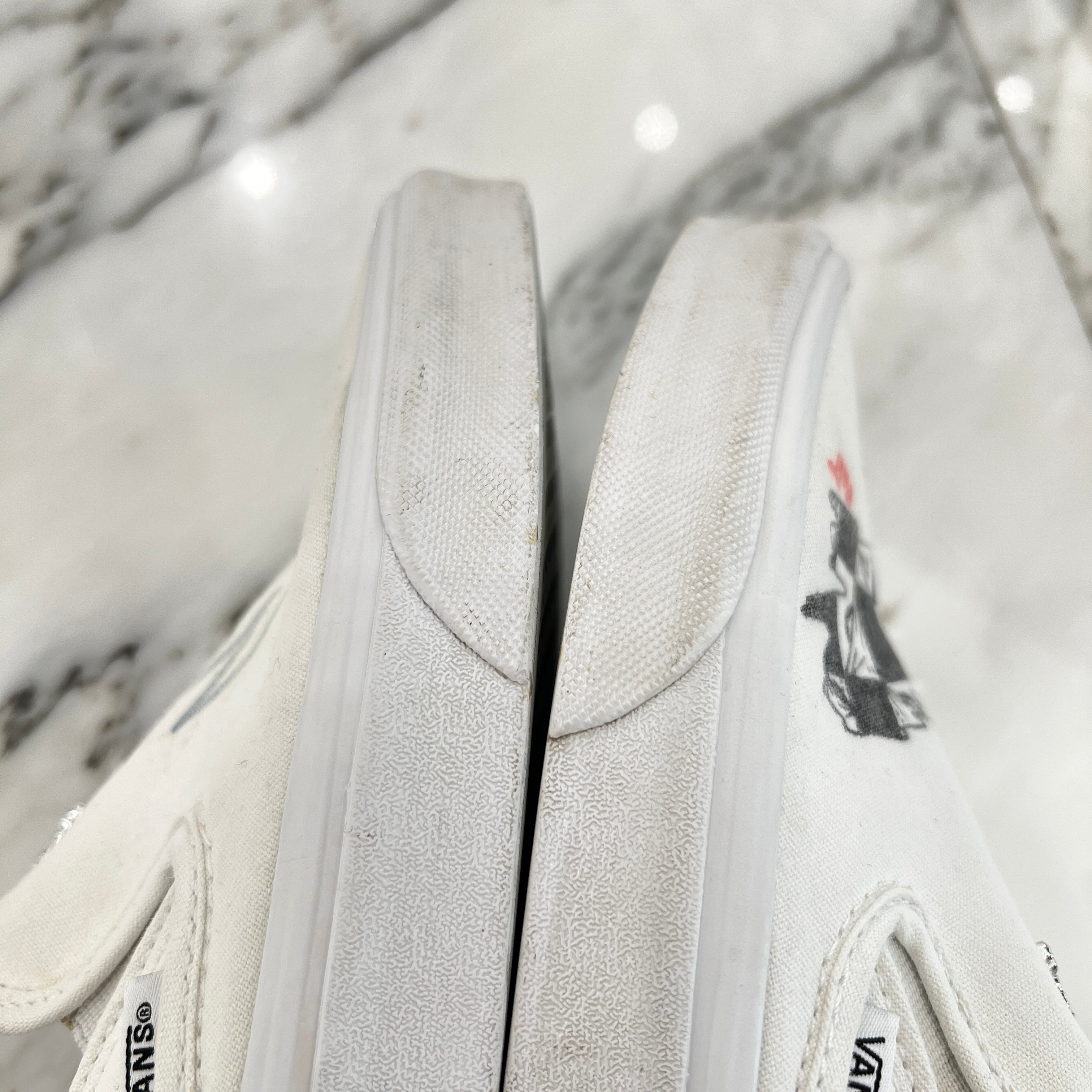 CHROME HEARTS × VANS MATTY BOY MOTION Custom Slip On Size 27.0cm