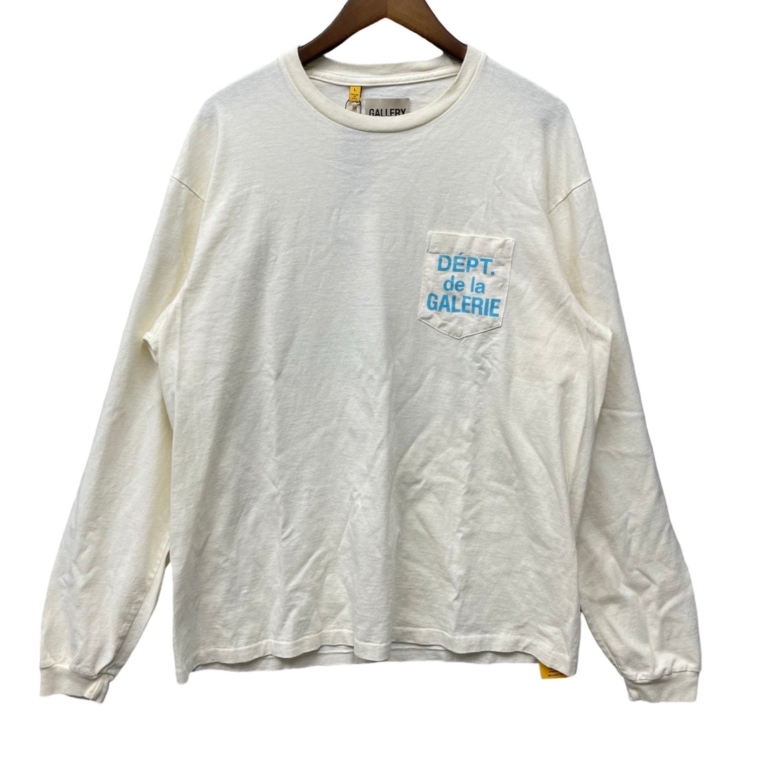 GALLERY DEPT. 2023SS DEPT DELA GALERIE CRISIS POCKET L/S TEE FR-P-1171 Size L