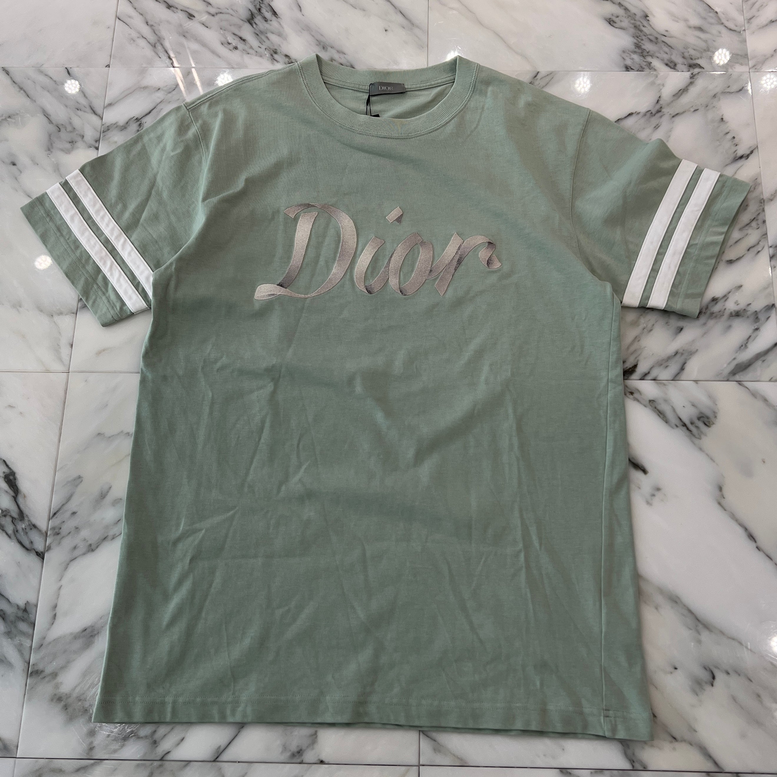 DIOR 2022SS Cotton Compact Jersey Relaxed Fit Tee 293J65A0554 Size M ディオール コットンコンパクト ジャージー リラックスフィット Tシャツ サイズM
