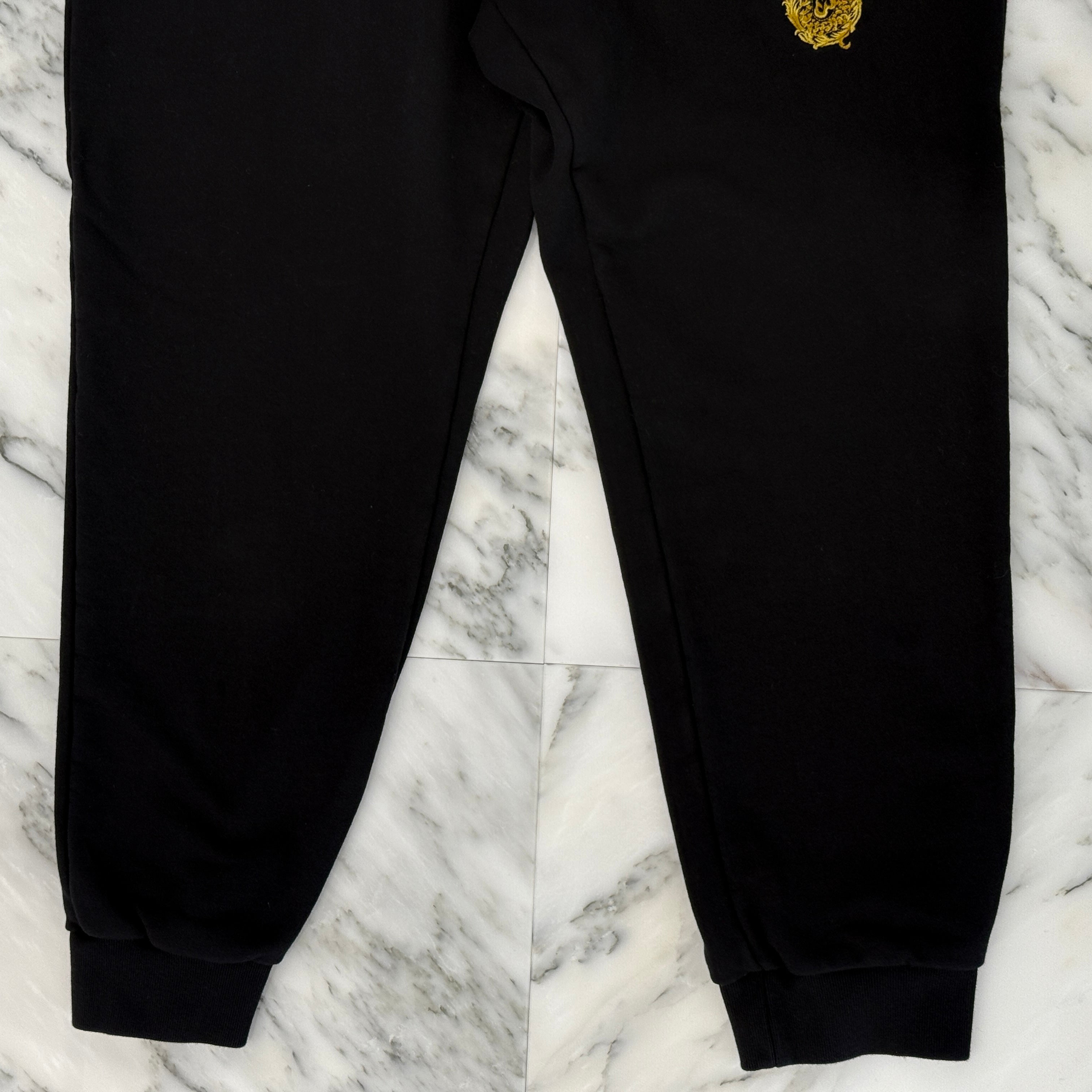VERSACE 2023AW Dragon Embroidery Sweat Long Pants 1014551 1A10374 Size 2XL