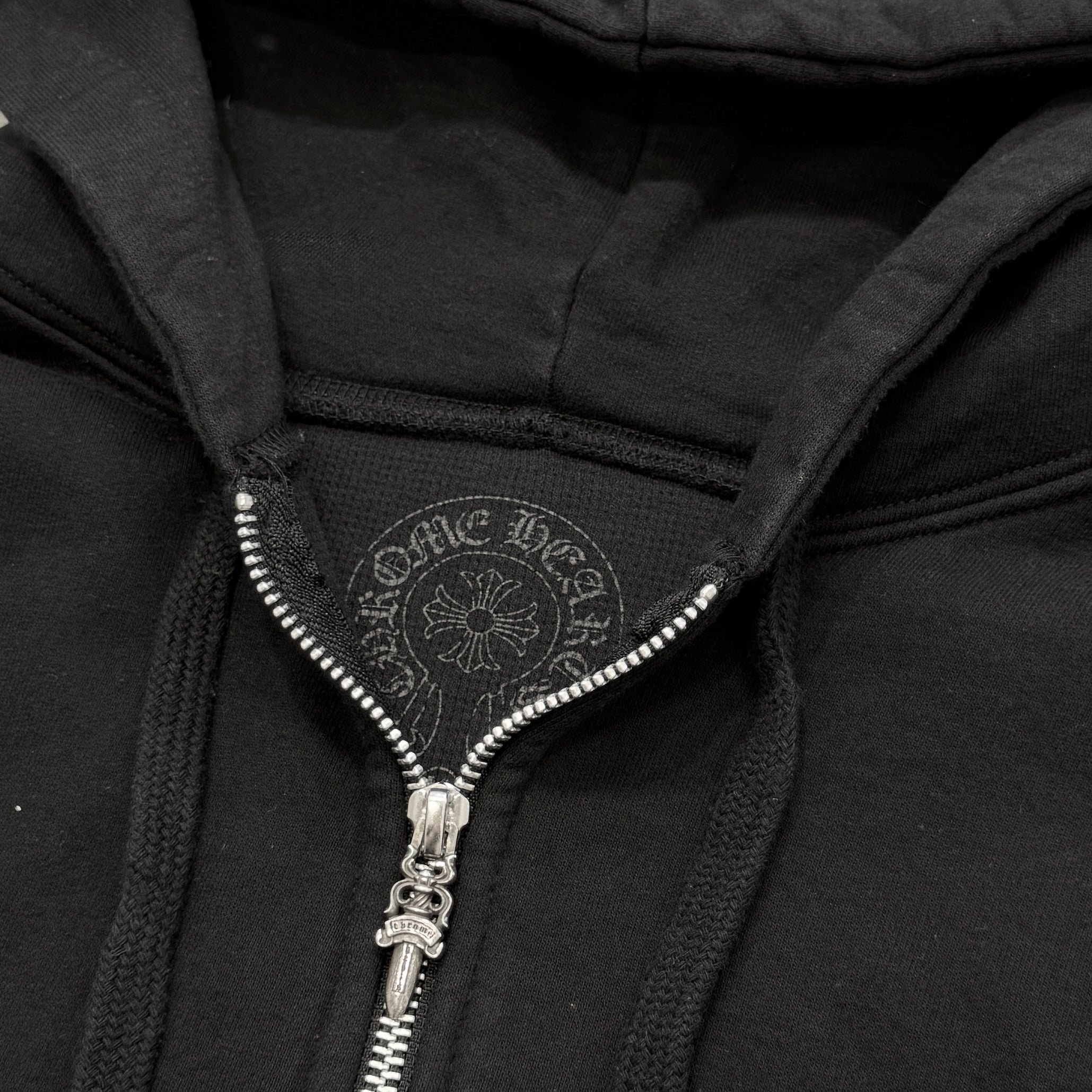 CHROME HEARTS Malibu Limited CH Plus Thermal Zip Up Hoodie Size M クロムハーツ マリブ限定 CHプラス サーマル ジップアップフーディ サイズM