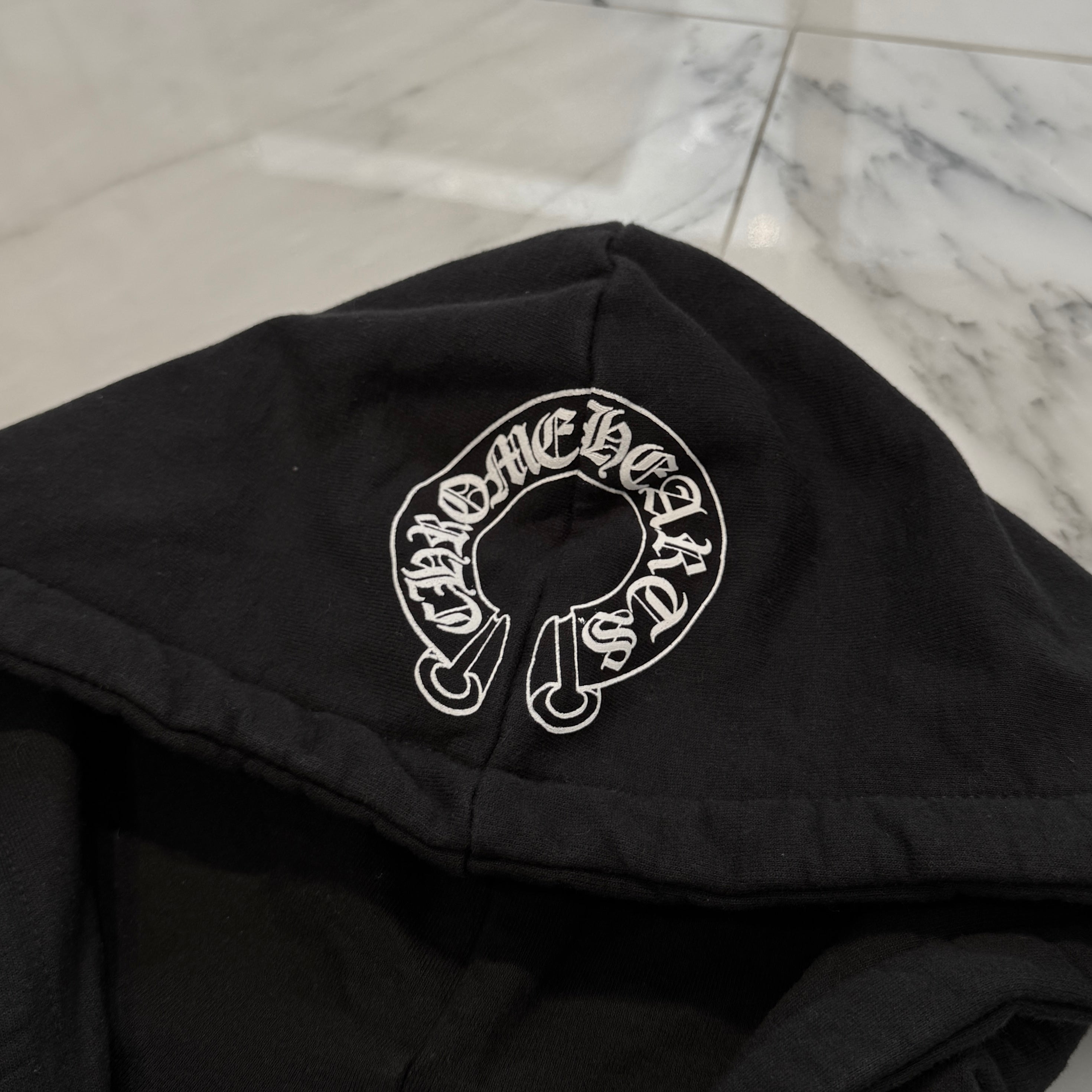 CHROME HEARTS Malibu Limited CH Plus Thermal Zip Up Hoodie Size M クロムハーツ マリブ限定 CHプラス サーマル ジップアップフーディ サイズM